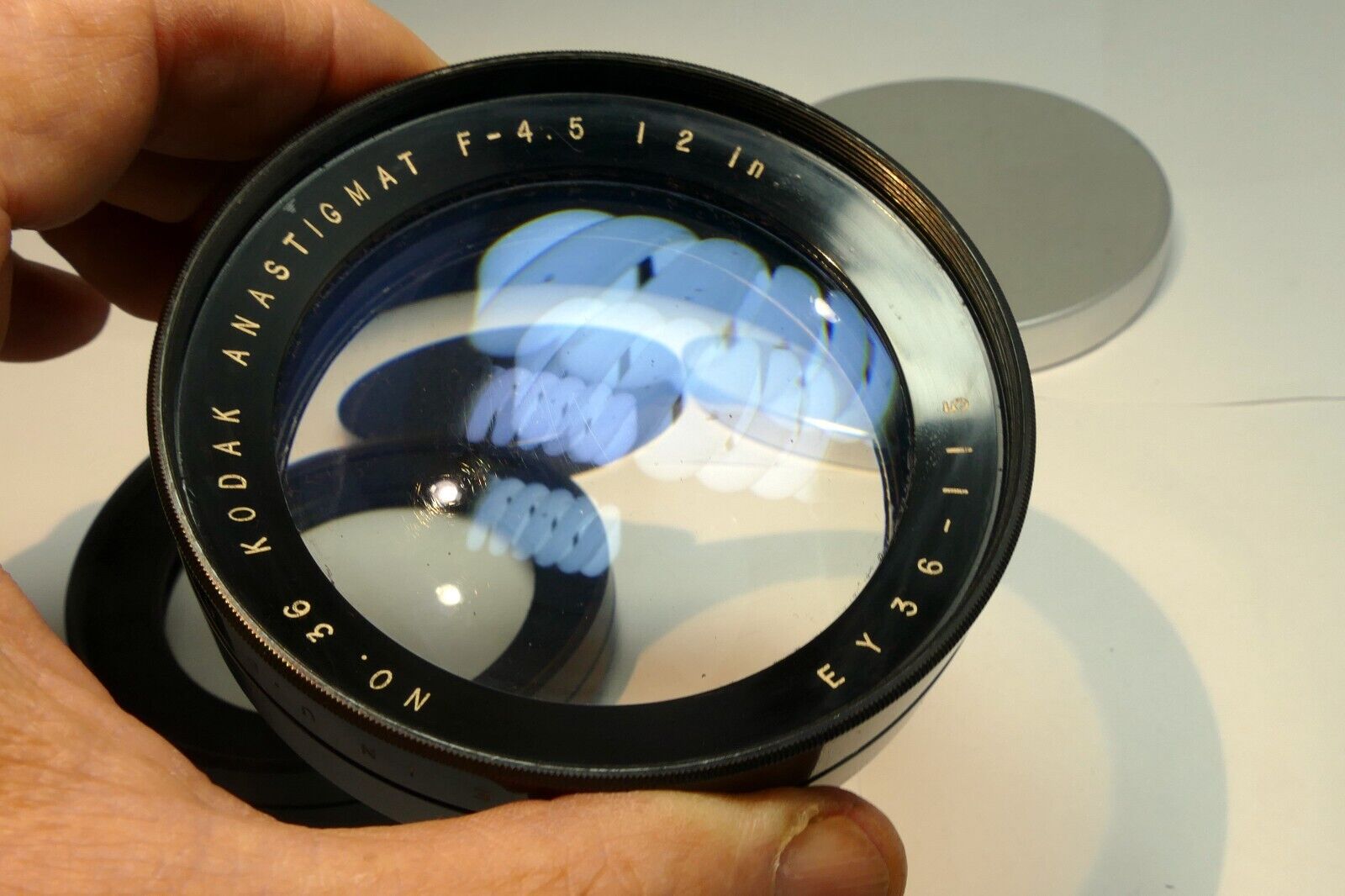 Kodak Anastigmat 12 Inch 12"  F4.5  No. 36  Lens without shutter large format
