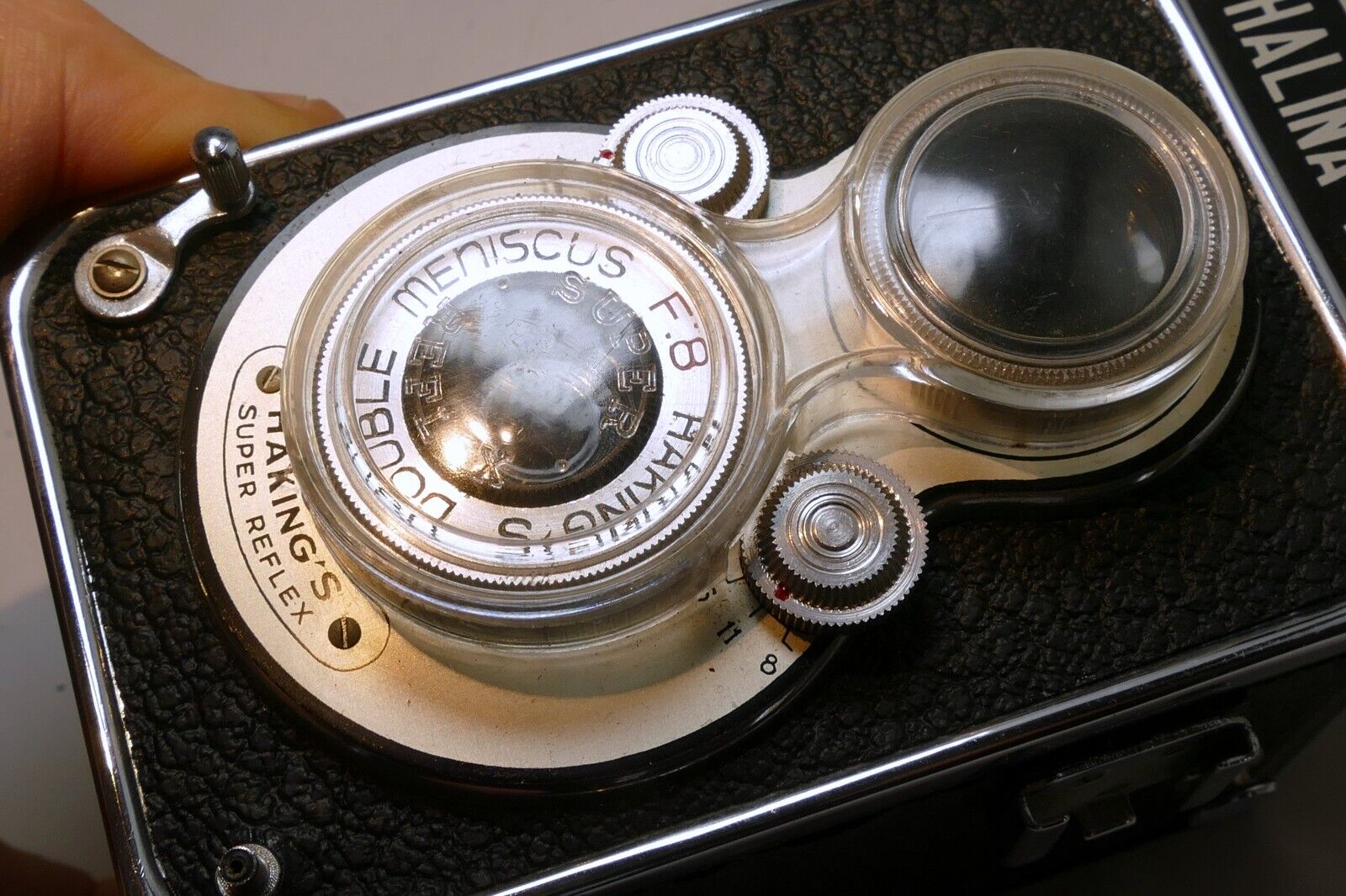 Halina-Viceroy Front Cap slip on for TLR Super Reflex camera