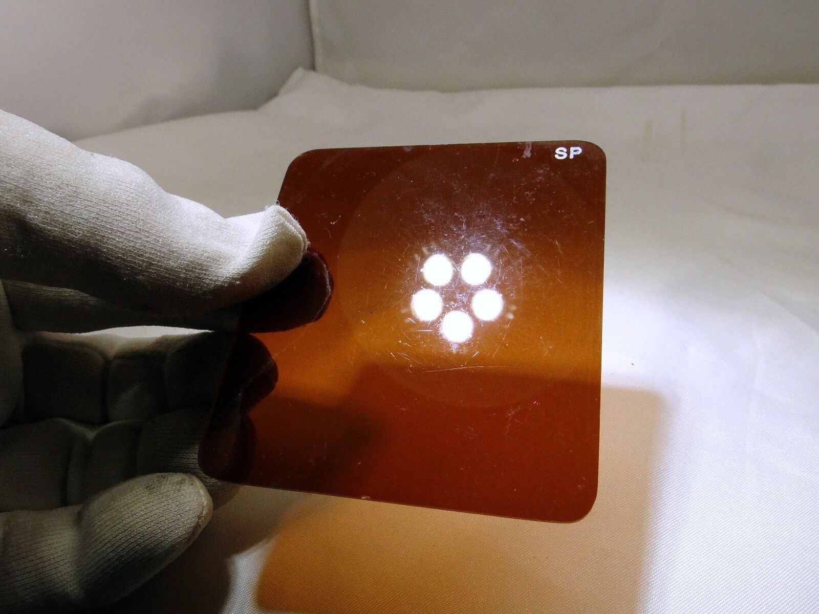 SP 26X29mm Square Sepia Lens Filter