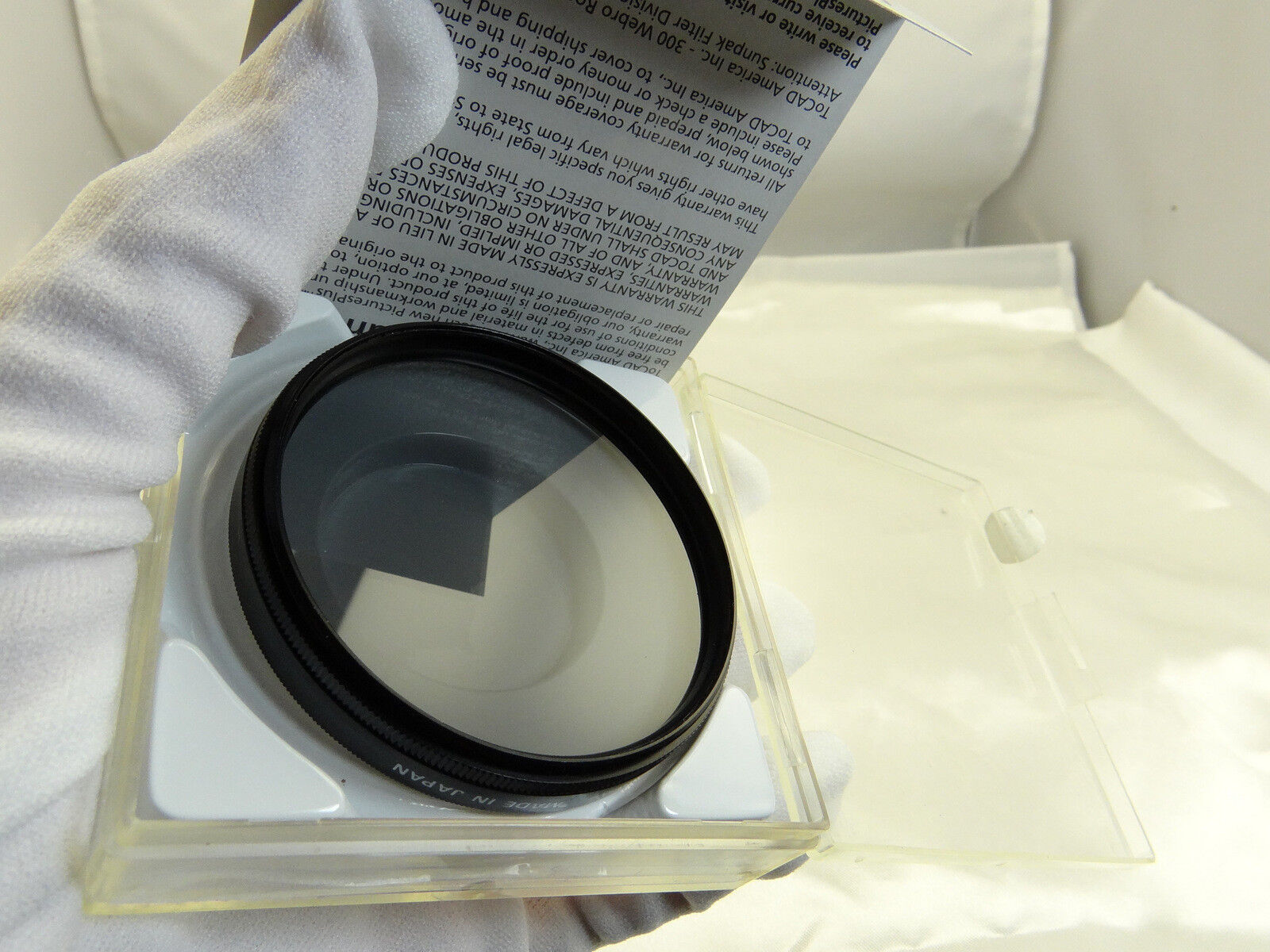 Sunpak 58mm PL Polarizing Camera Lens Filter Polar