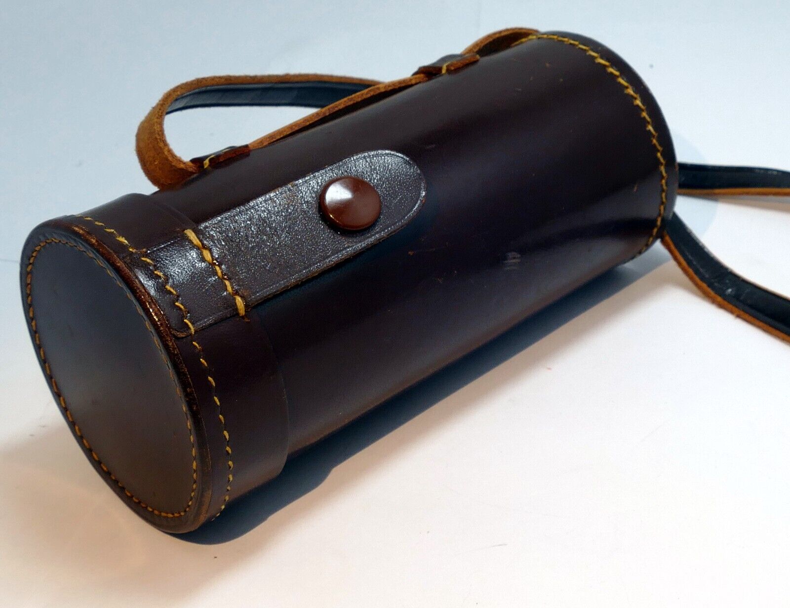 5.5" tall Lens Leather Storage Protective Case ZVU