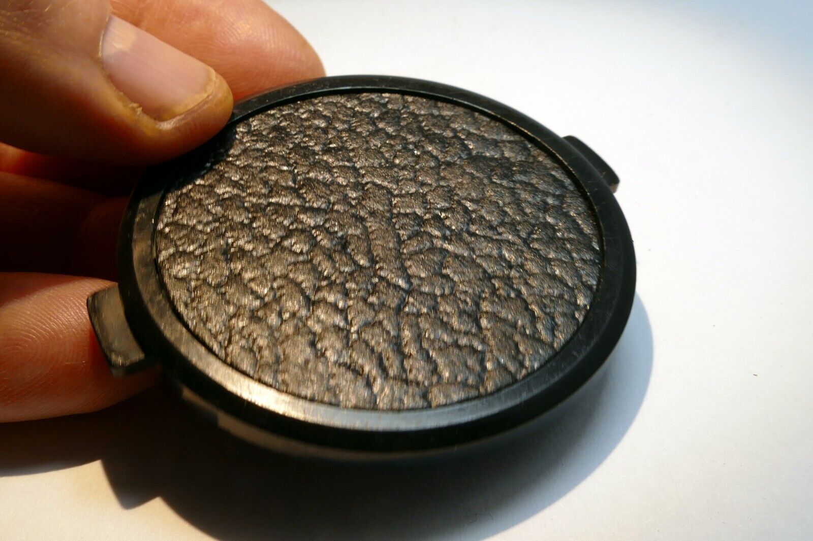 Plastic 55mm Lens front Cap vintage black  for f1.7 f1.8