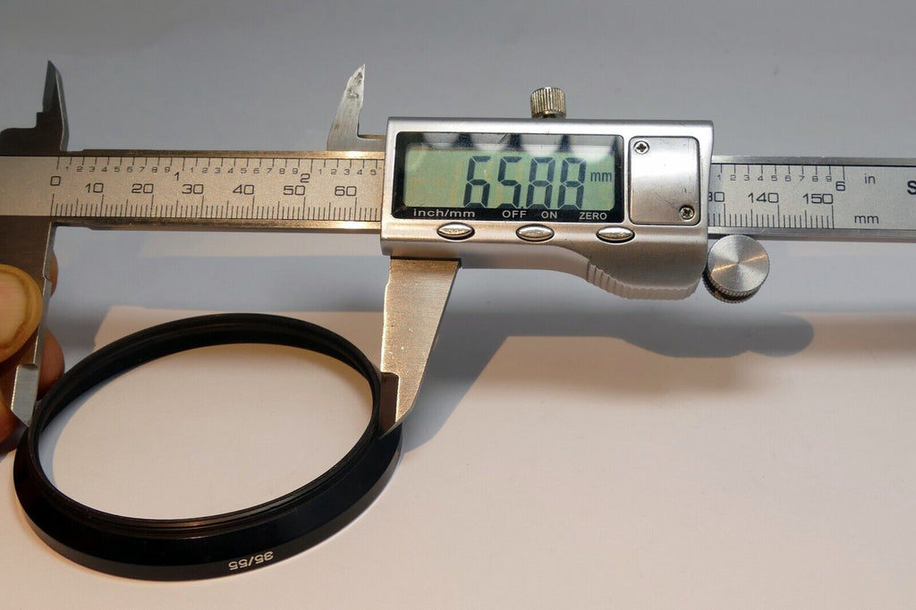 66mm Lens Hood Shade threaded 35/55 metal