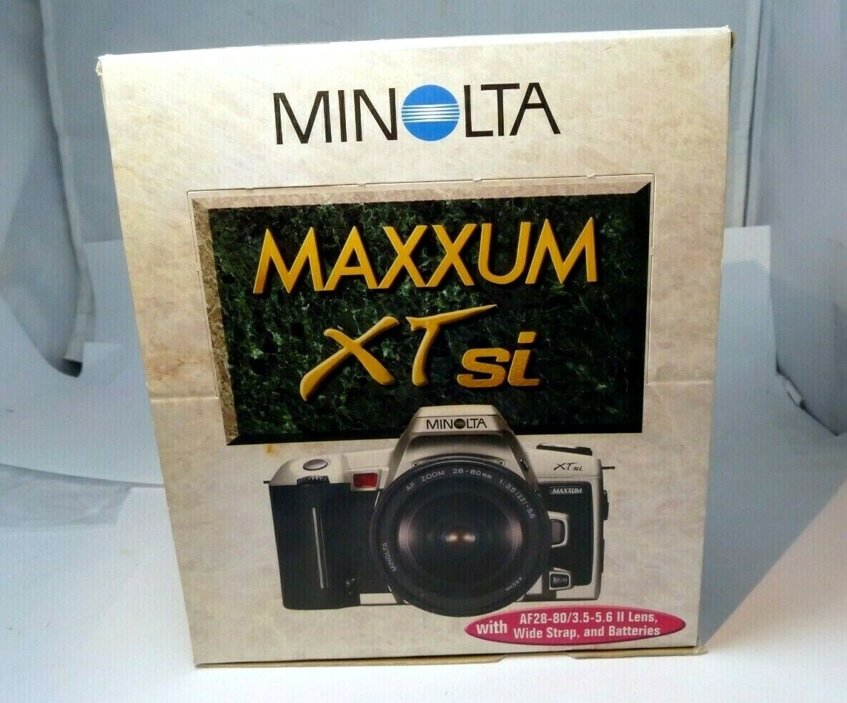 Empty Box for Minolta Maxxum XTsi camera (box only)