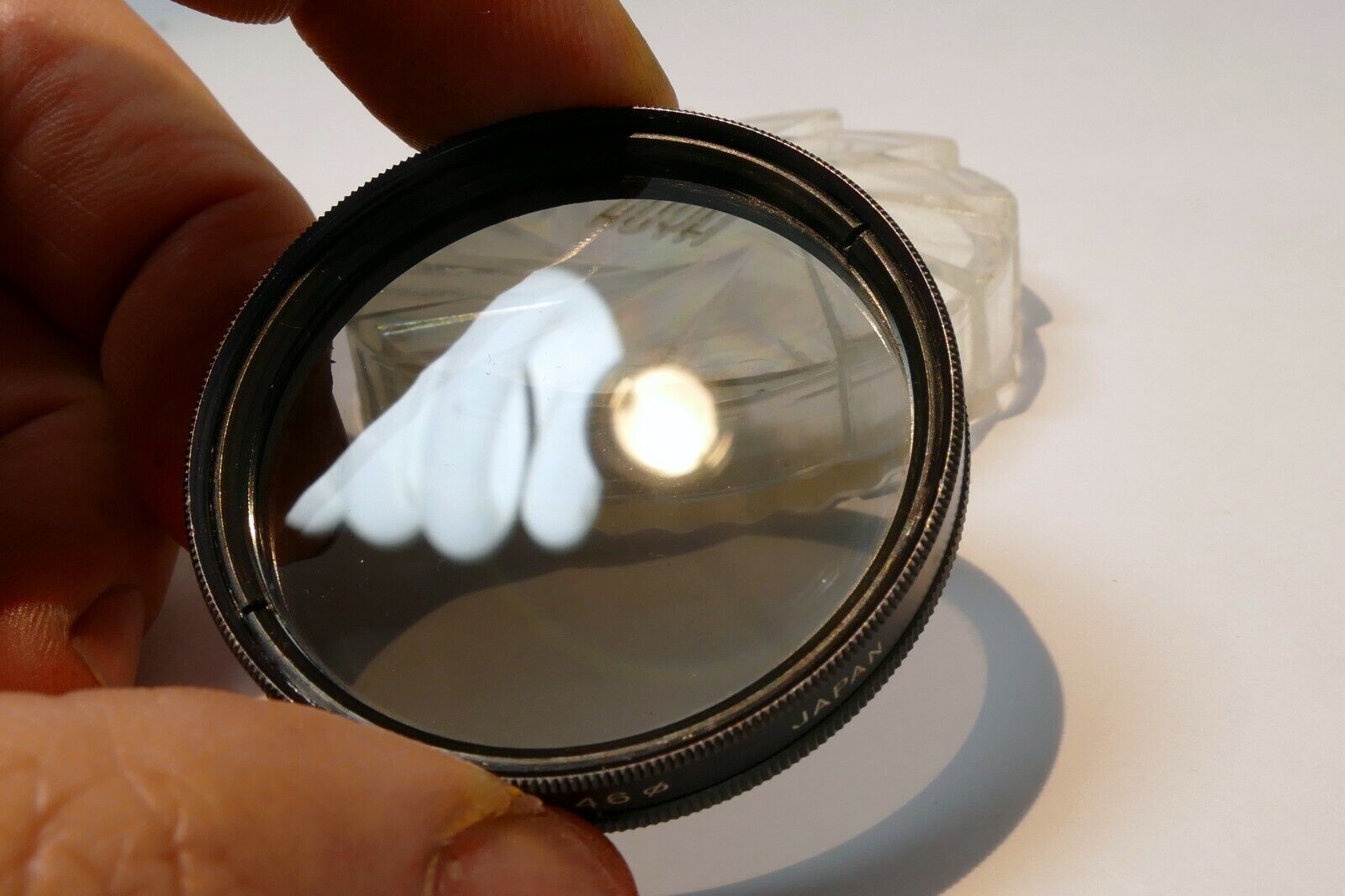 HOYA Lens filter screw in 46mm PL Polar polarizing linear