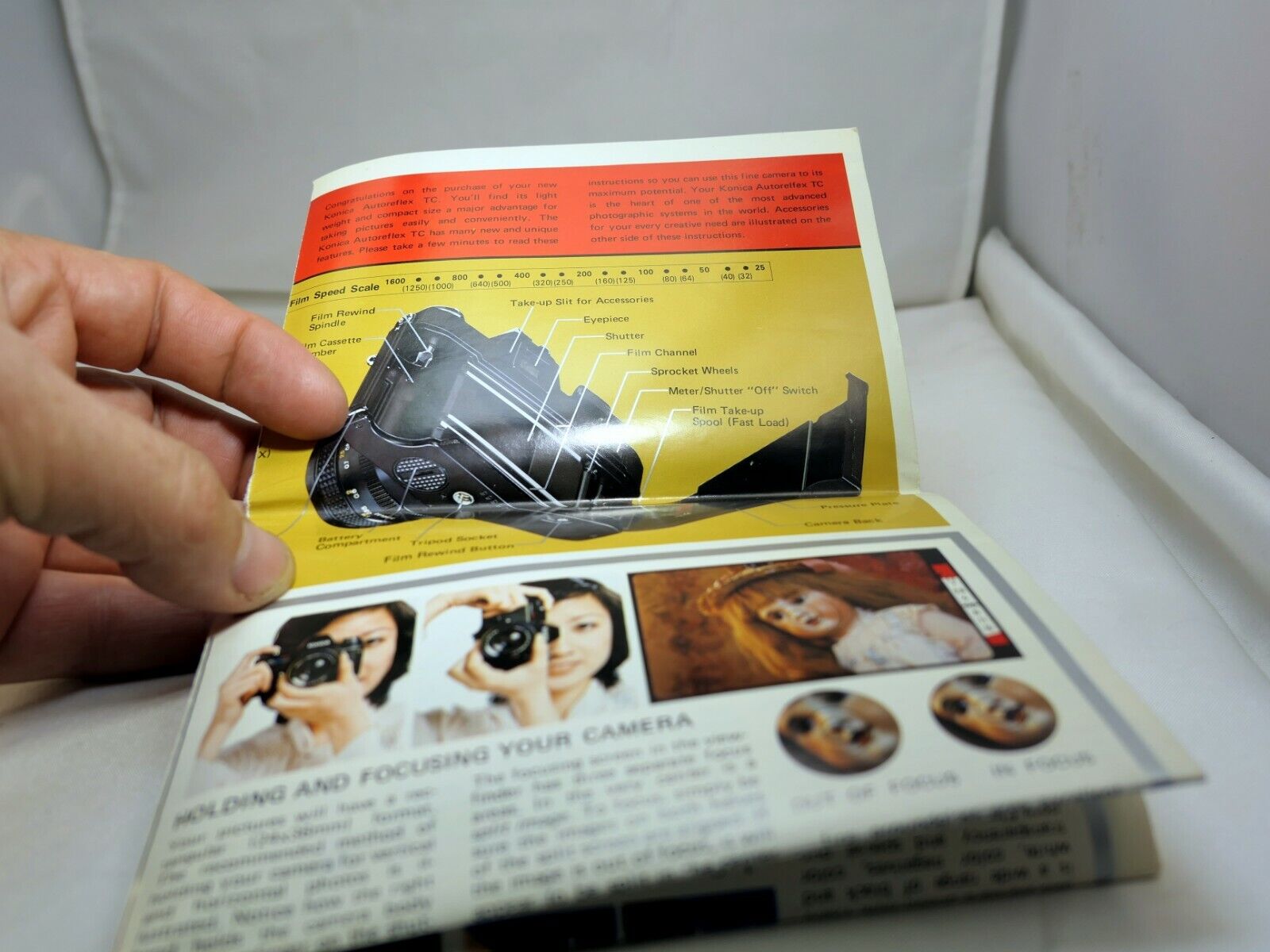 Konika TC Autoreflex camera lens System Brochure List 1978