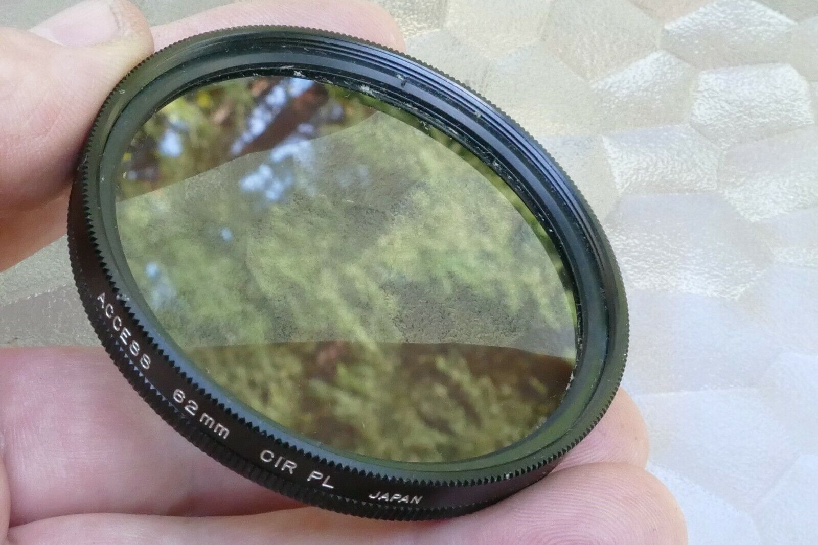 Access C-PL Circular Polarizing 62mm filter Lens Polar screw in for digital