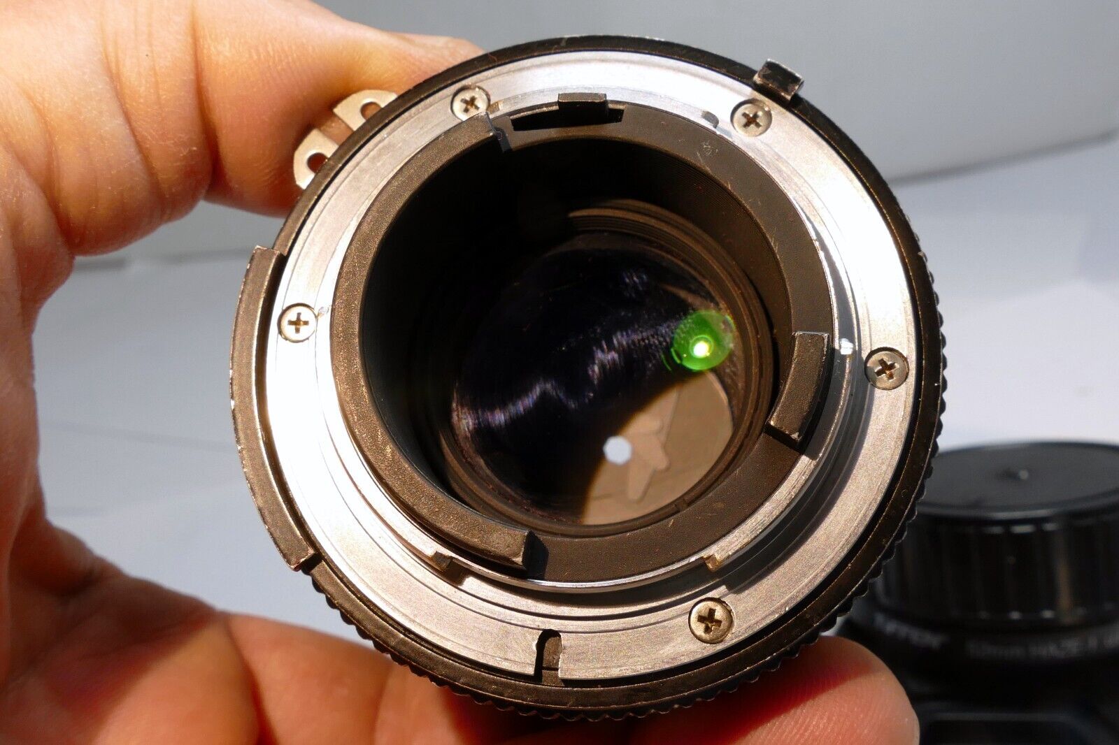 Nikon 135mm f3.5 Ai Nikkor Manual Focus LENS with fungus AS IS - still works