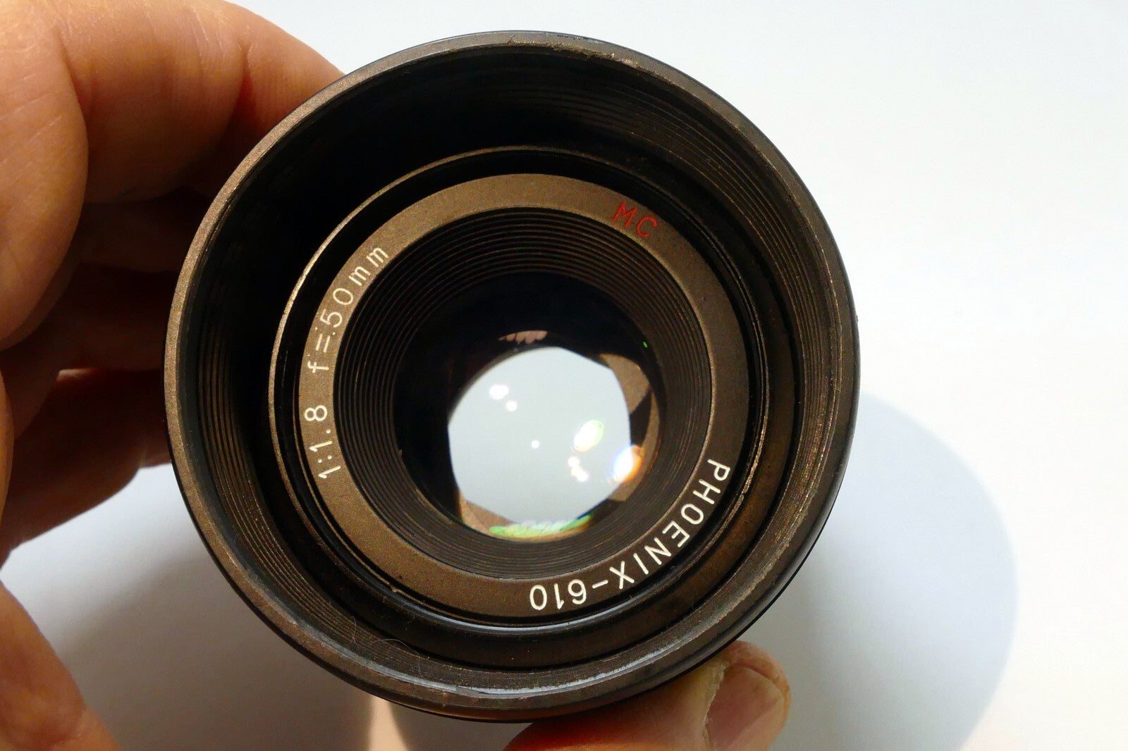 Phoenix 610 MC 50mm f1.8 MD mount Lens  - PARTS REPAIR AS IS