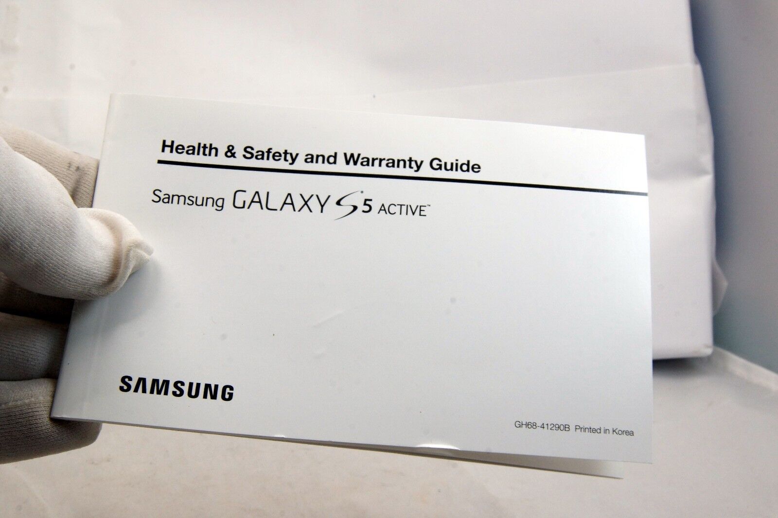 Samsung Galaxy S5 Active Phone Heath & Safety Guide English Espanol EN SP