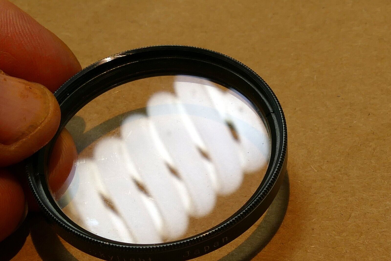 Samigon 46mm Filter Skylight 1A sky (with caoting damage , smudges)