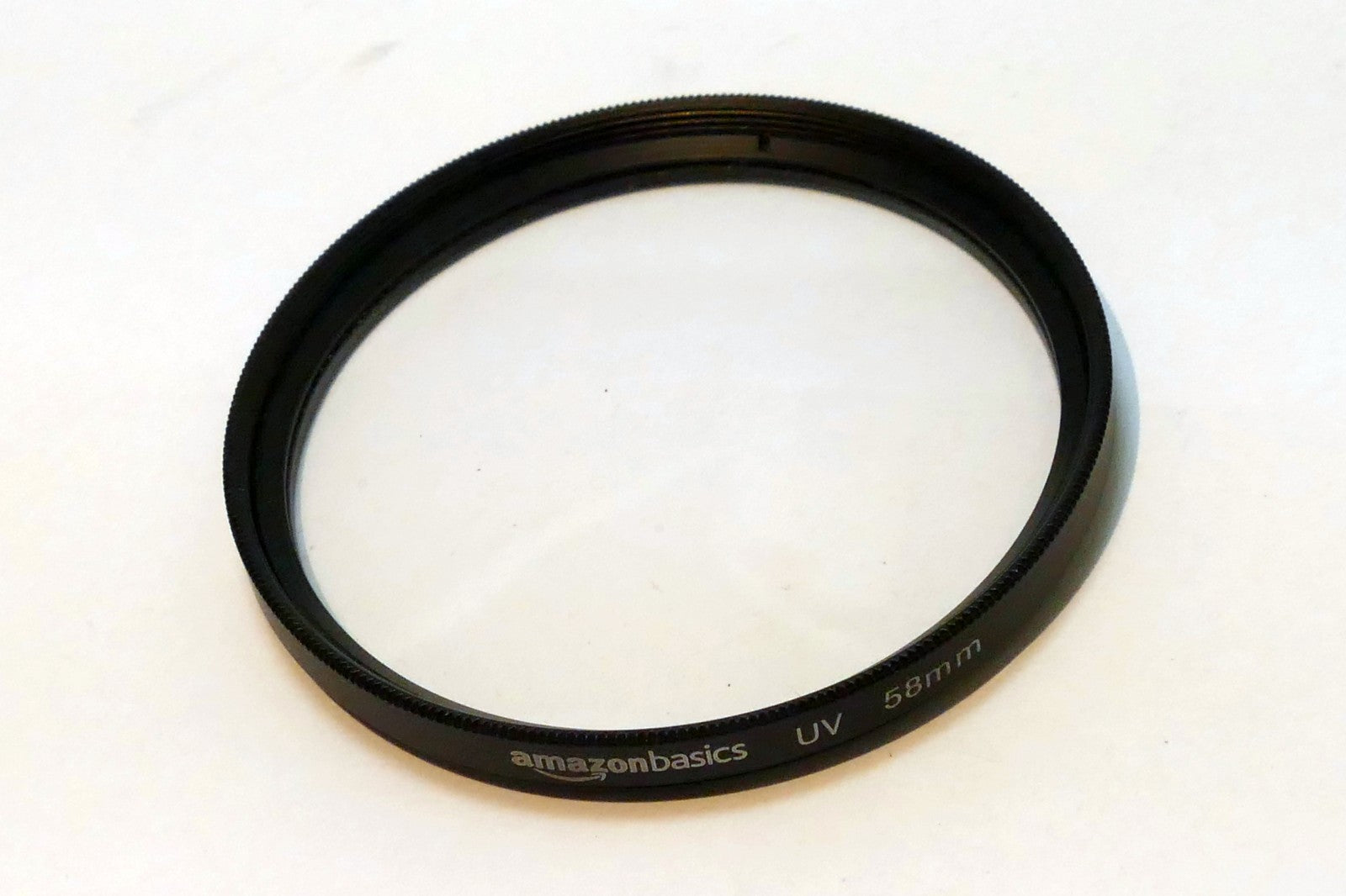 Amazon Basics 58mm lens filter UV
