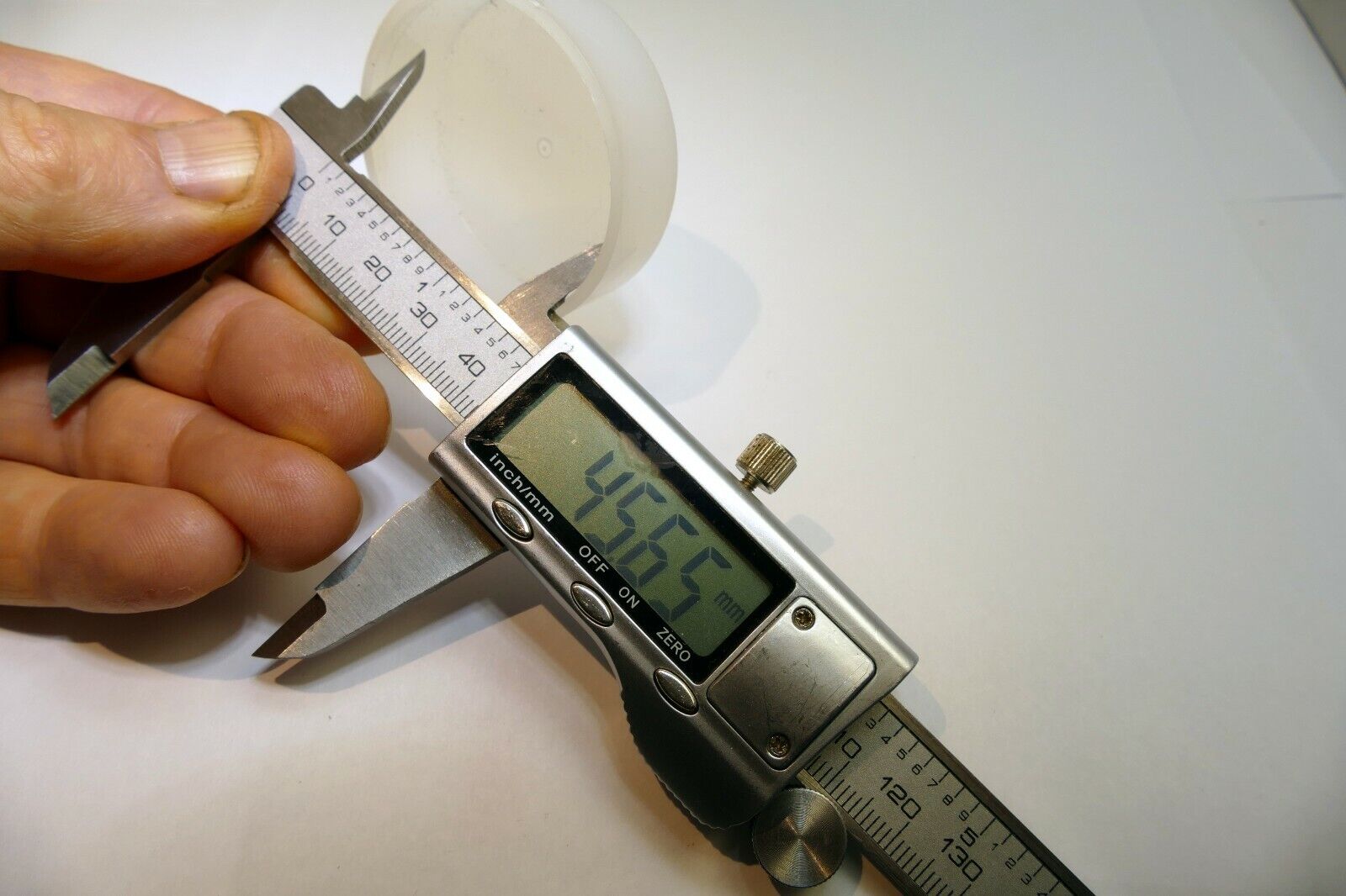 46mm Rear Lens Cap for Nikon F mount Ai Ai-s 50mm white plastic