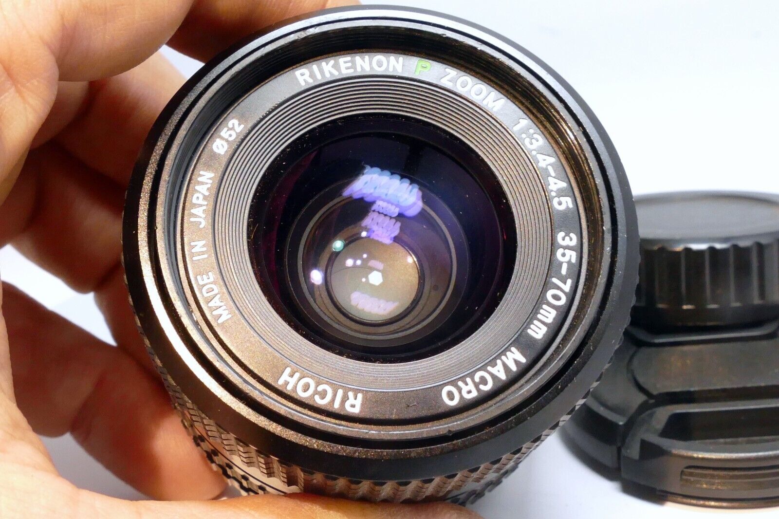 Ricoh Rikenon 35-70mm f3.4-4.5 PK Pentax Lens w fungus inside as is for parts