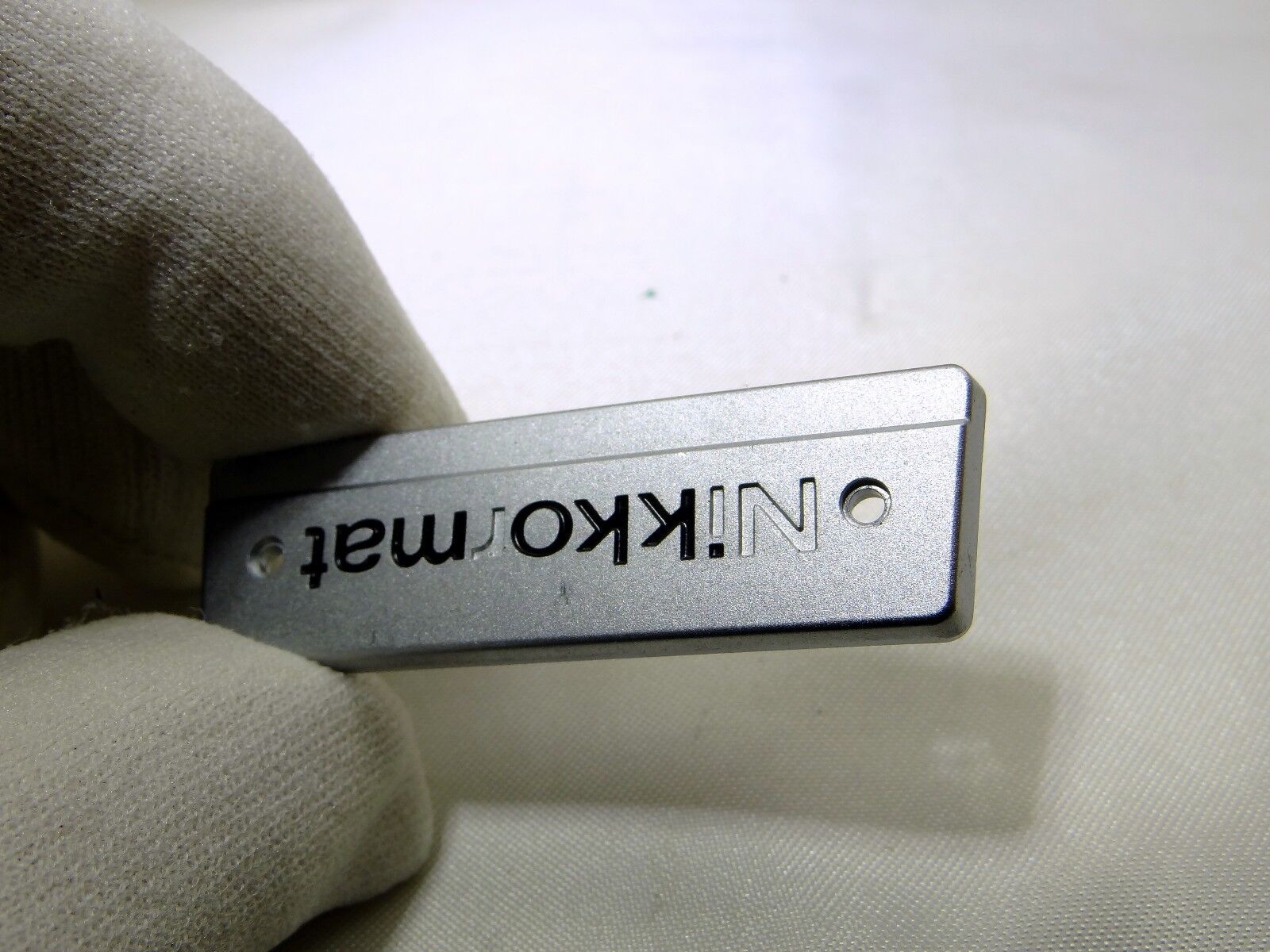 Nikon Nikkormat camera logo plate  decal only Parts