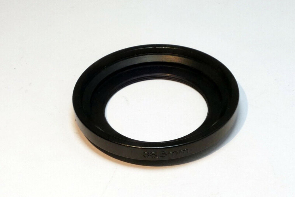 38mm plastic lens hood shade  38.5mm female threads screw in type