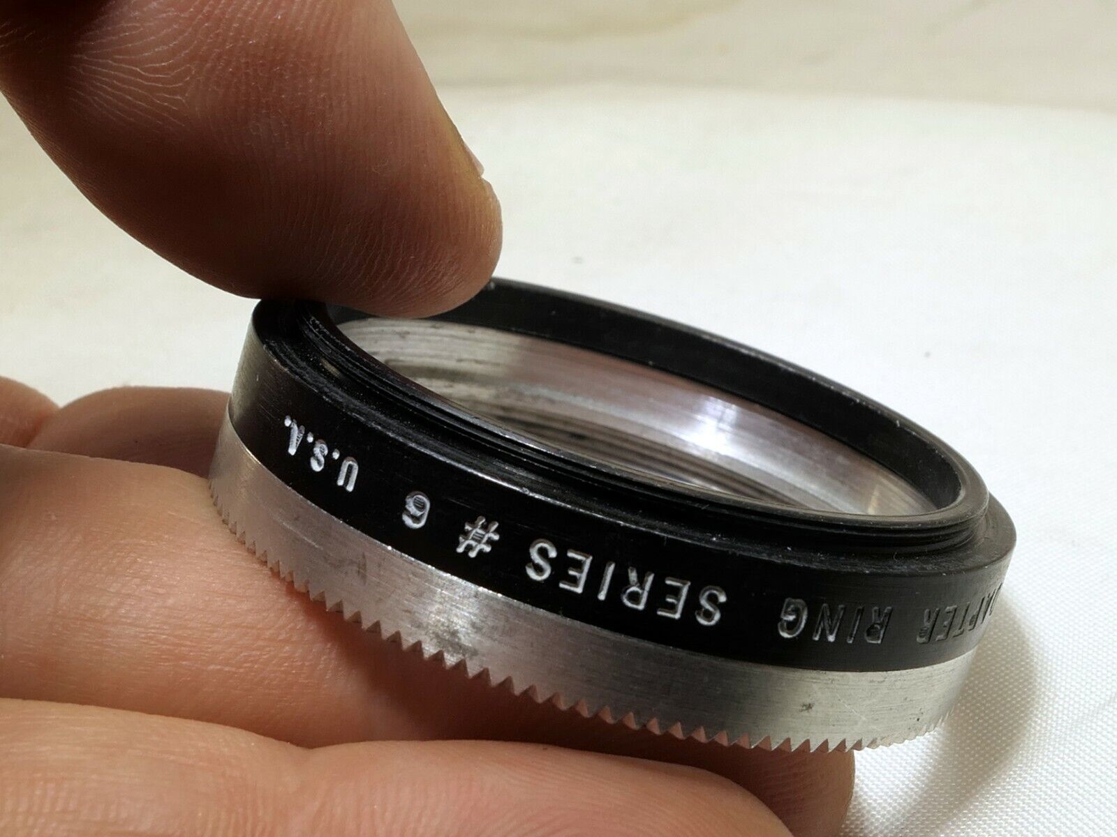 43mm TIFFEN 607 ADAPTER RING SERIES VI 6 44mm Filters Holder w/ Retaining ring