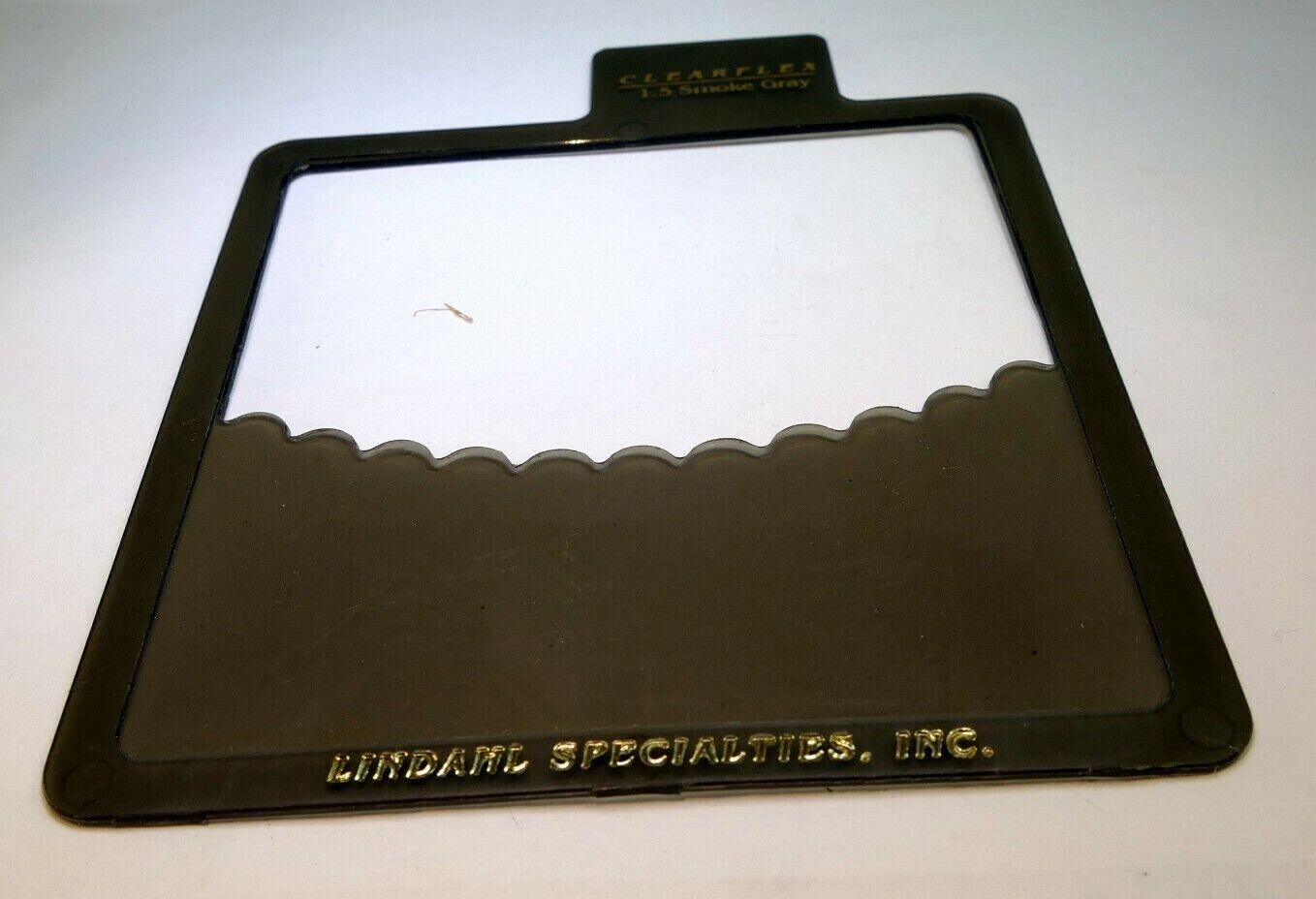 High Bottom Arc Lindahl Smoke Gray Vignette 4.5X4.5" Clearflex 