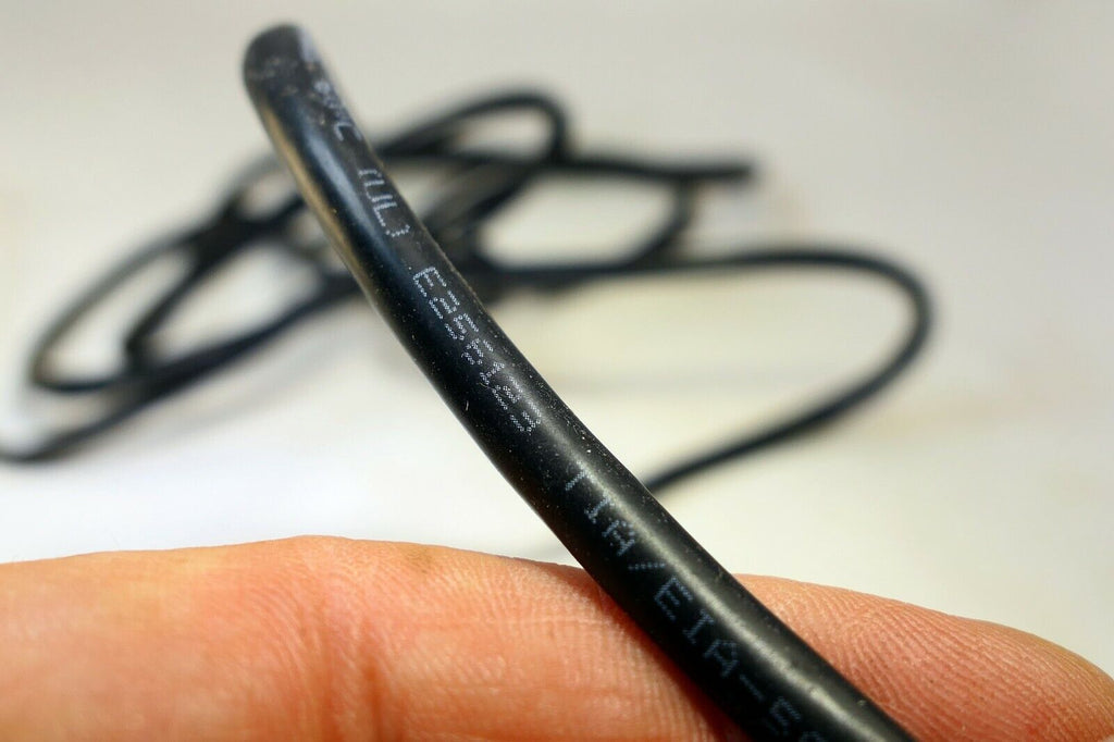 CAT 5 Black Ethernet Patch Network LAN CAT5 Internet Cable  RJ45