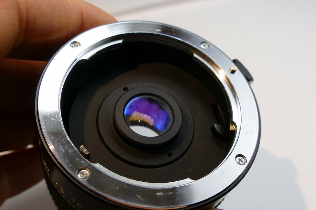 Vivitar 2X teleconverter lens PK Pentax M K manual focus doubler for 75-205mm