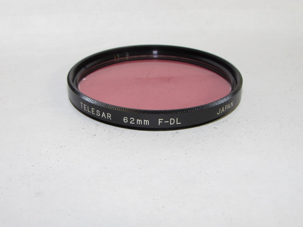 Used Telesar F-DL 62mm Lens Filter Made in Japan (scratched)