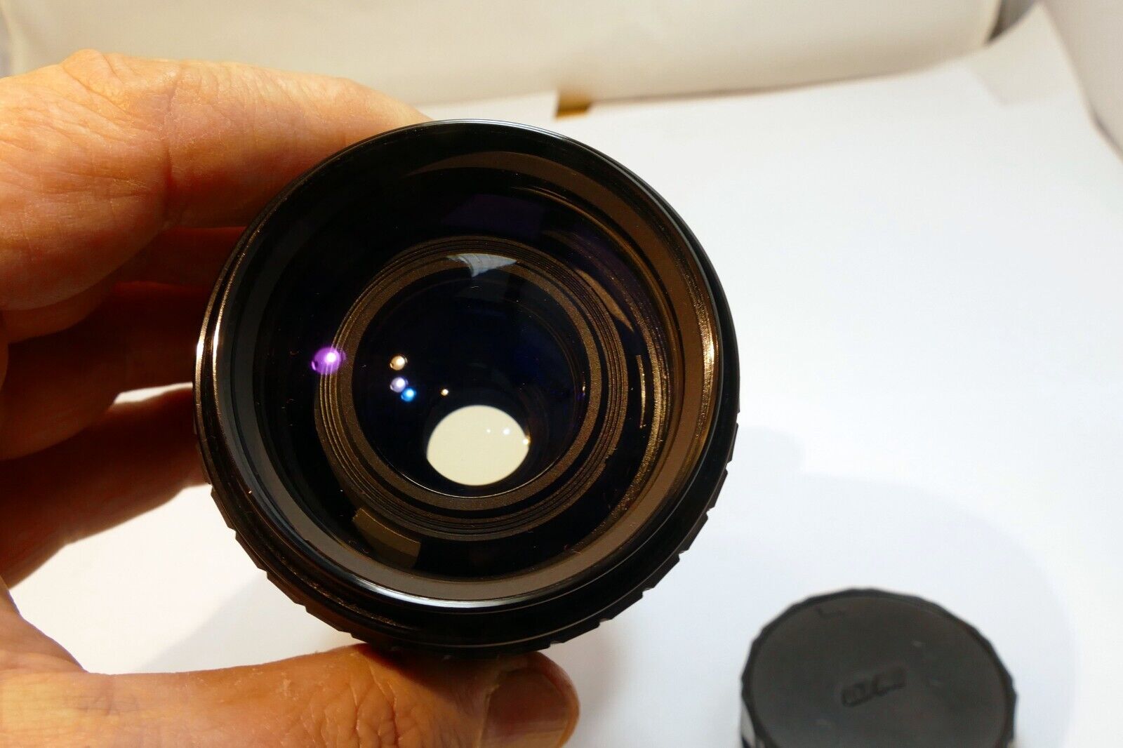 Sigma 70-210mm f4.5 lens for Olympus OM with Haze (AS IS Parts or Repair)