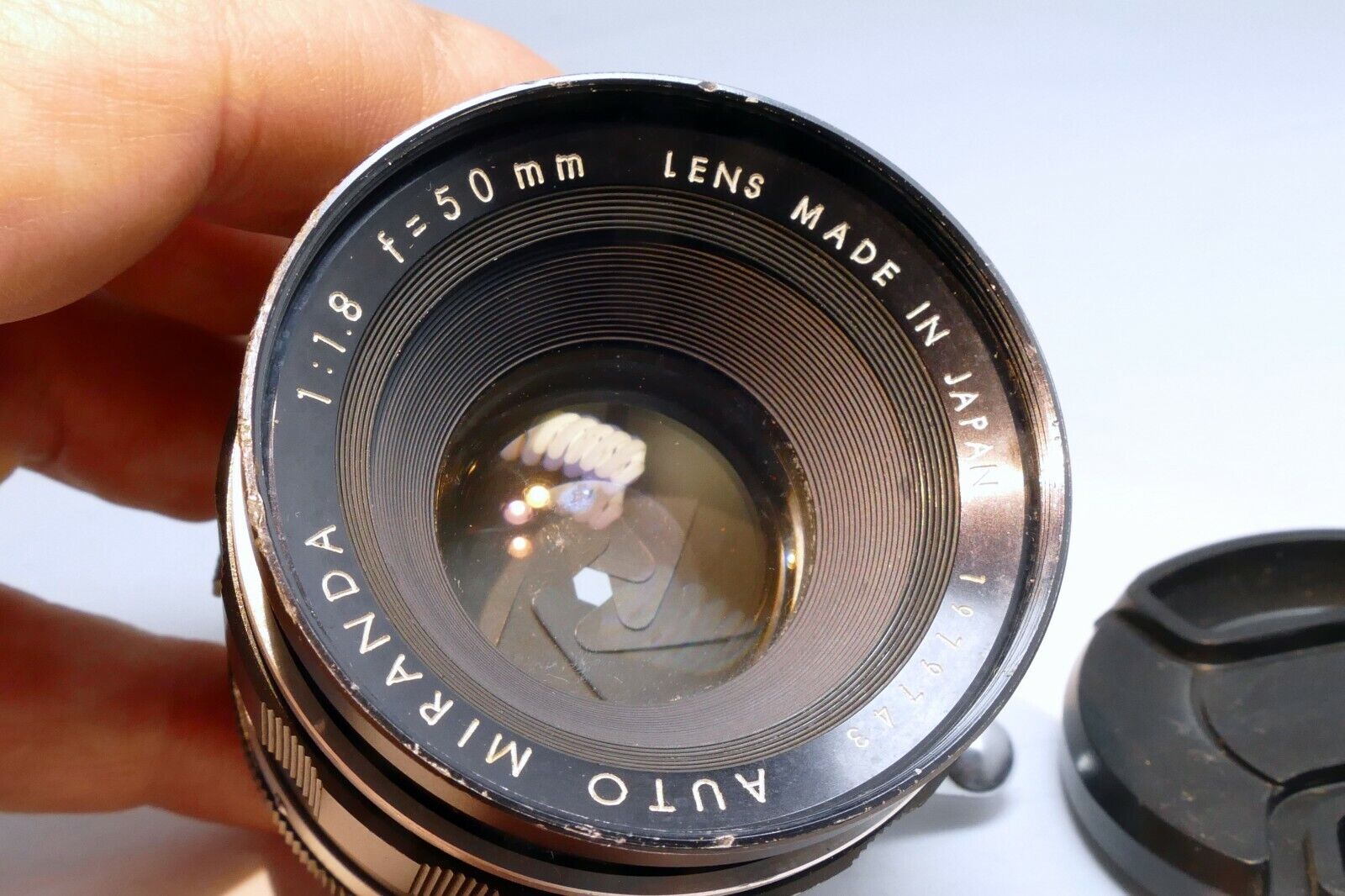 Miranda 50mm f1.8 Prime Lens  w/ fungus spots - AS IS but works