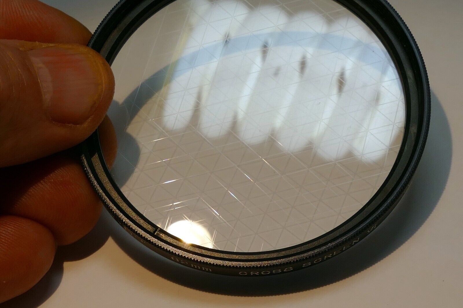 Vivitar  62mm Lens Filter Cross Screen VI Octagon  star