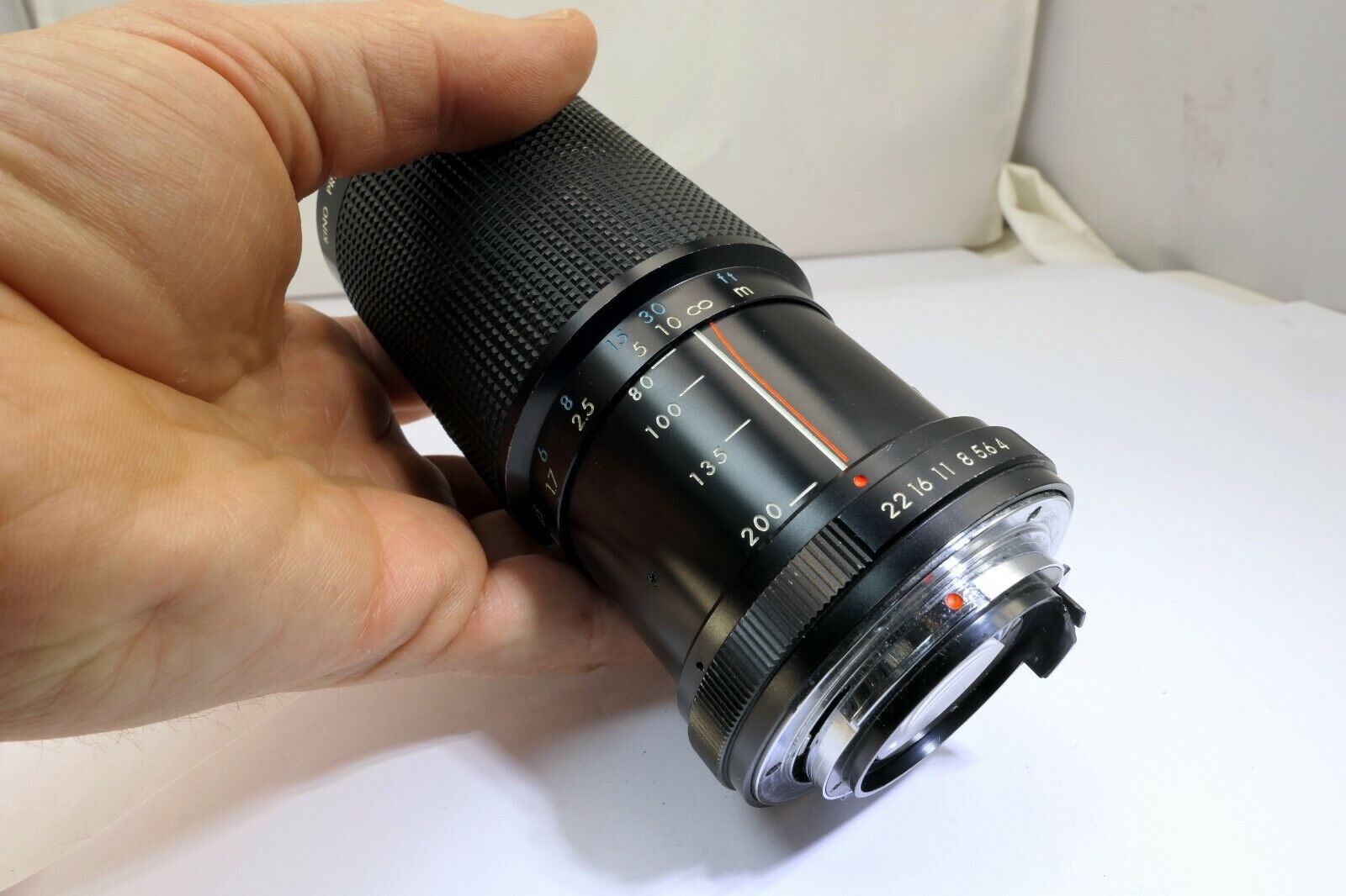 Kiron 80-200mm f4.0 PK for Pentax K manual focus zoom AS IS Parts aperture stuck
