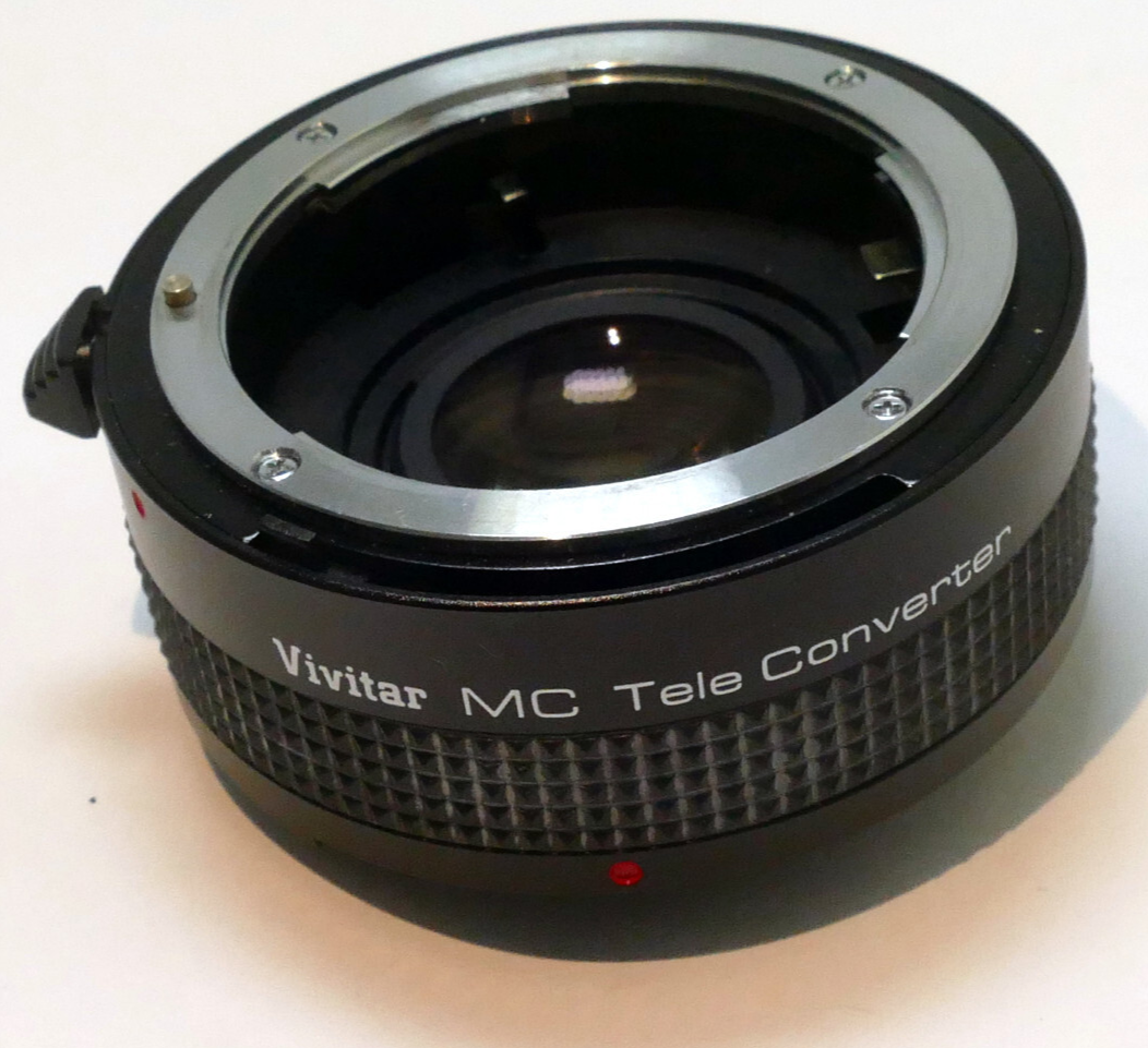 VIVITAR MC  2X Tele Converter Lens for Nikon F Ai - manual focus