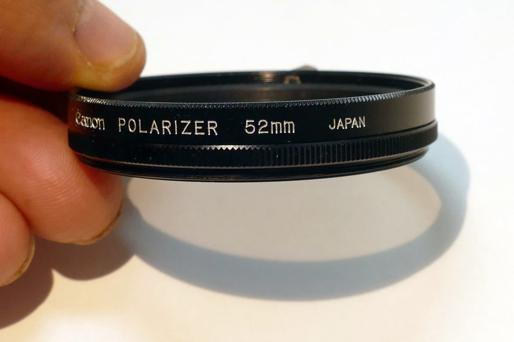 Canon 52mm Filter Polar Linear Polarizer 50mm f1.8 nFD - EOM Original