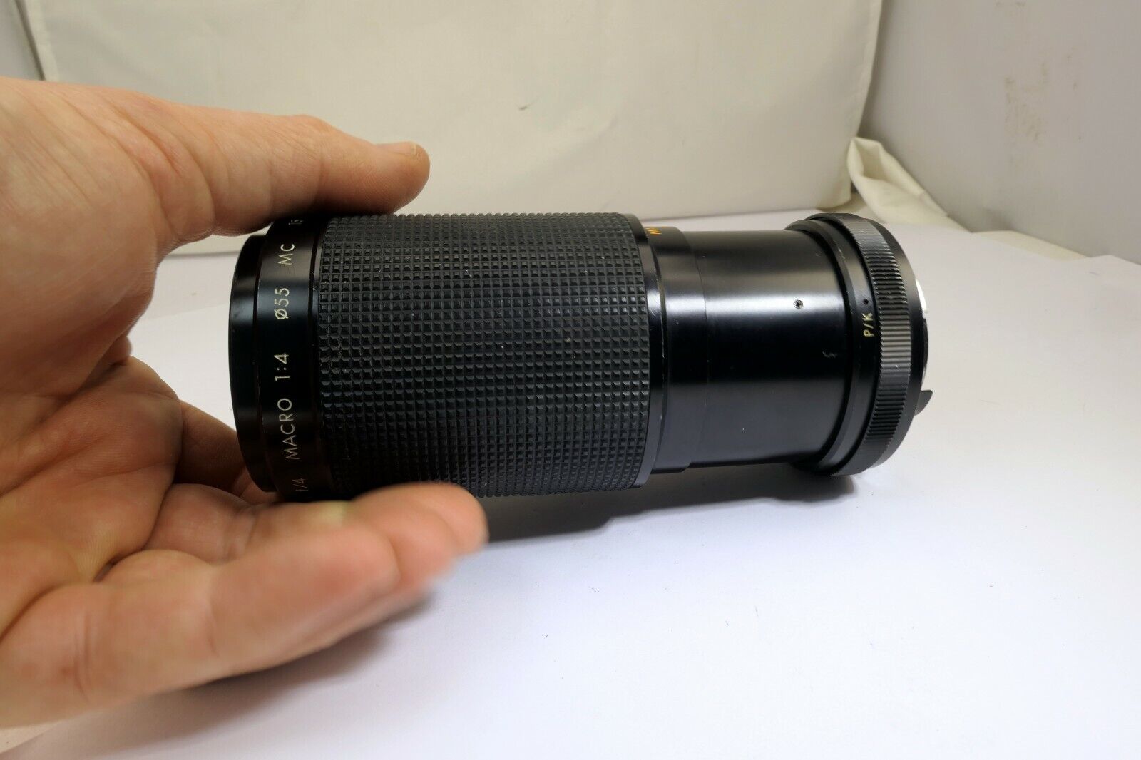Kiron 80-200mm f4.0 PK for Pentax K manual focus zoom AS IS Parts aperture stuck