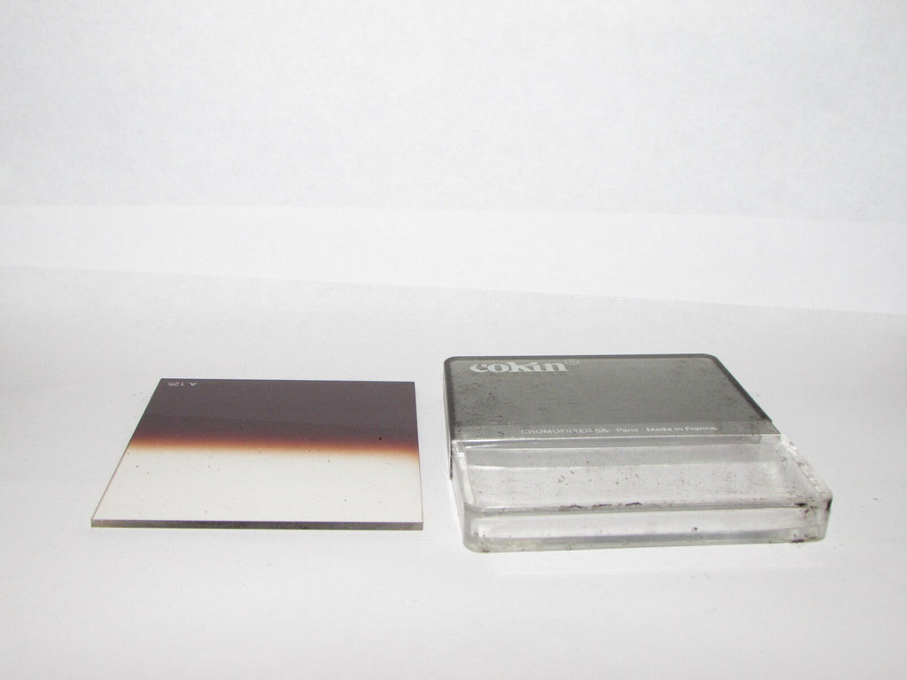Used Cromofilter SA A125 Lens Filter Made in France Gradual Tabacco T2