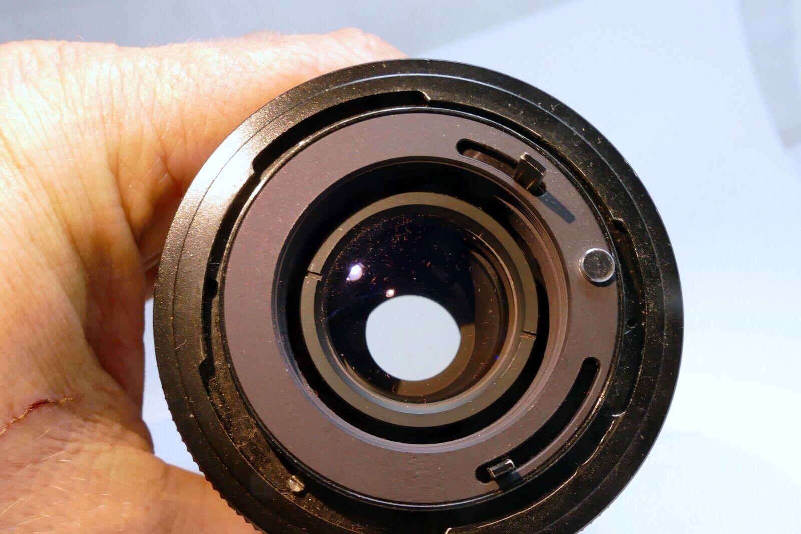 Mitakon 70-180mm f4.5 FD Lens for Canon manual focus telephoto w/ haze AS IS