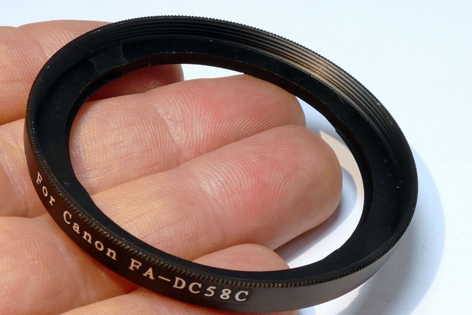 Metal 58mm Screw in Lens adapter ring for Canon FA-DC58C SX50 SX40 HS SX30