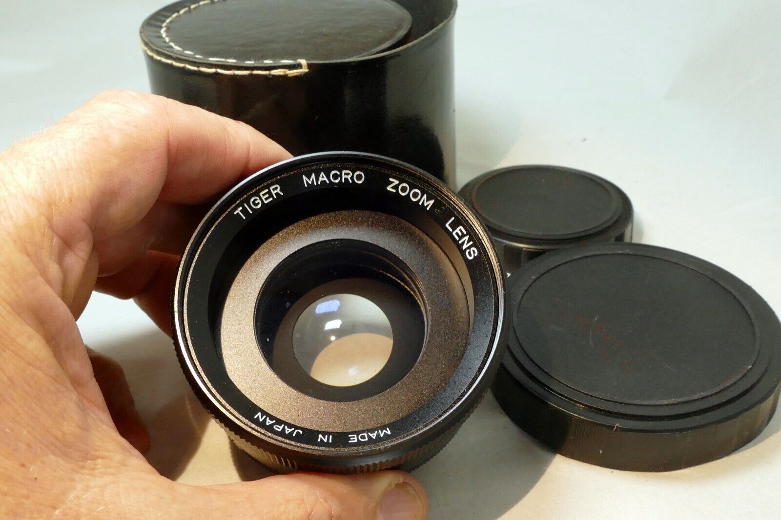 Tiger Macro zoom AUX Camera LENS Series VII 54mm threads - with heavy haze AS IS