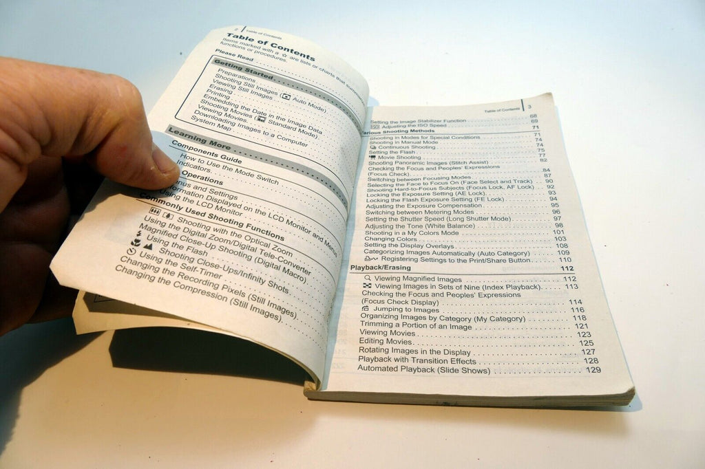 Canon Elph SD770 IS Digital IXUS Camera User's Manual Instruction Guide