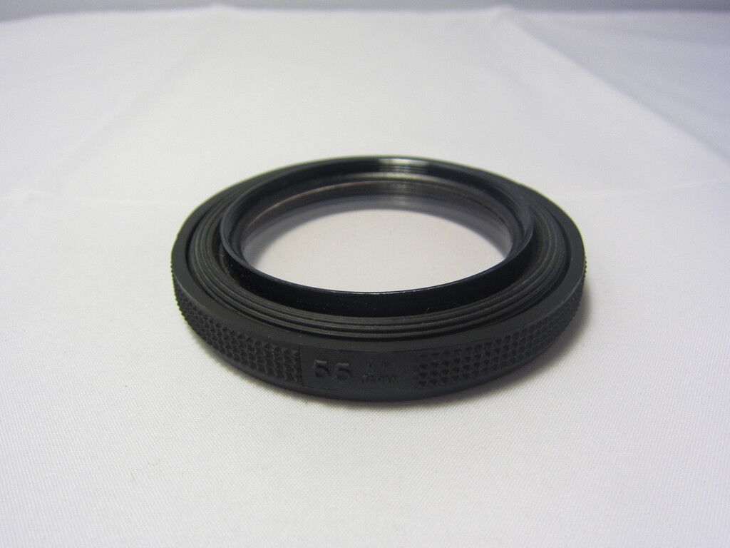 Collapsible Rubber Lens Hood 55mm with filter screw in type Japan 6307006