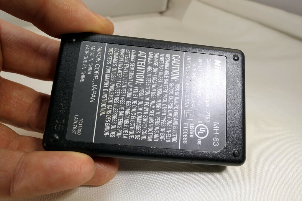 Nikon MH-63 AC battery charger adapter for Coolpix camera genuine original