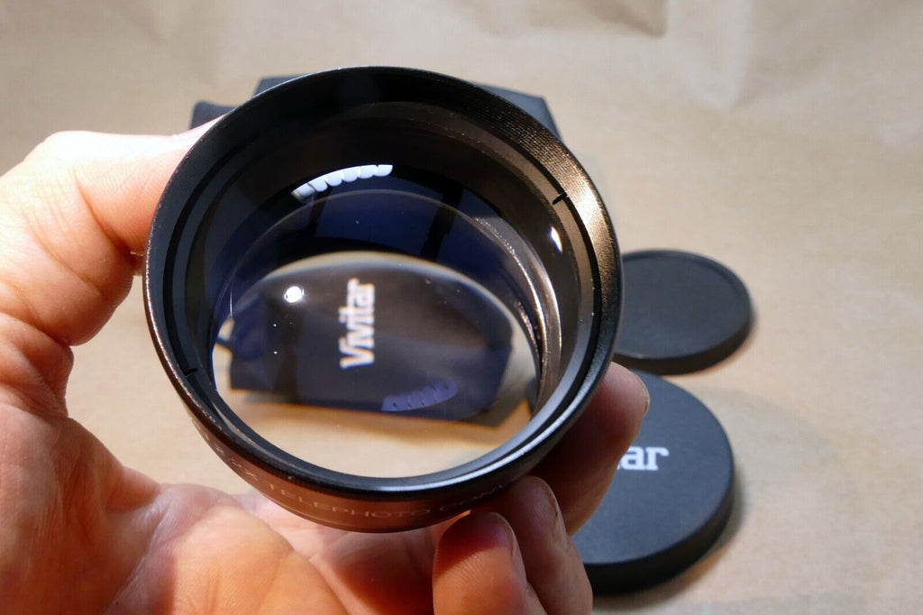 55mm (thread size) HD MC AF 2.2X Telephoto Lens w/ Macro for 18-55mm