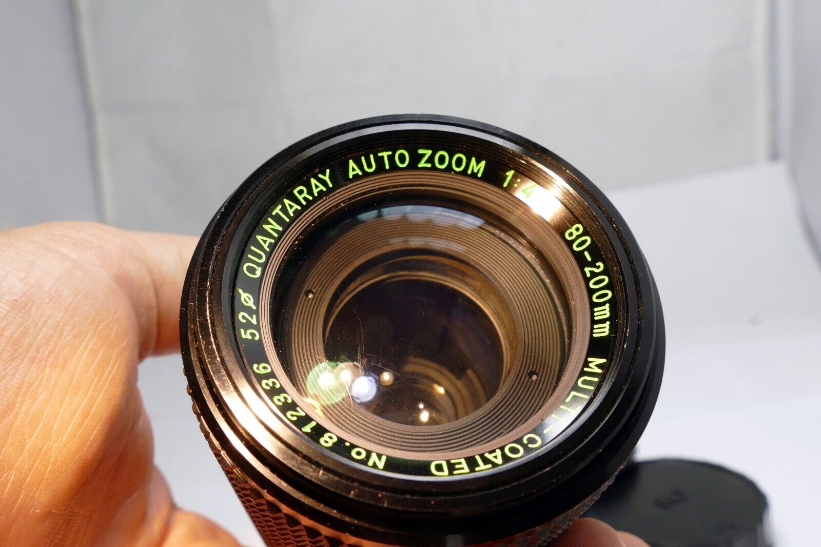Quantaray 80-200mm f4.5 OM Multi-Coated MC lens for Olympus OM-2n OM-1