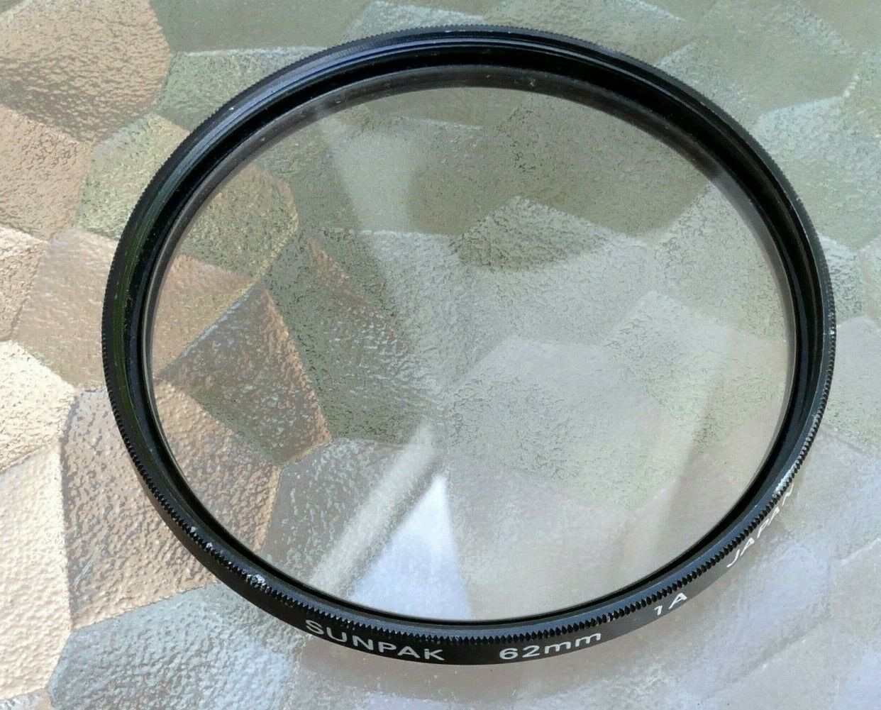 Sunpak  Sky 1A Skylight  62mm  Filter  Lens  coated