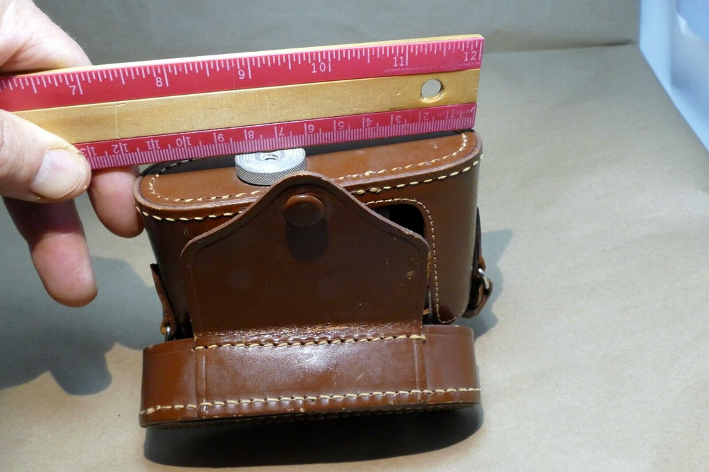 vintage camera case small Kodak Ansco Agfa rangefinder