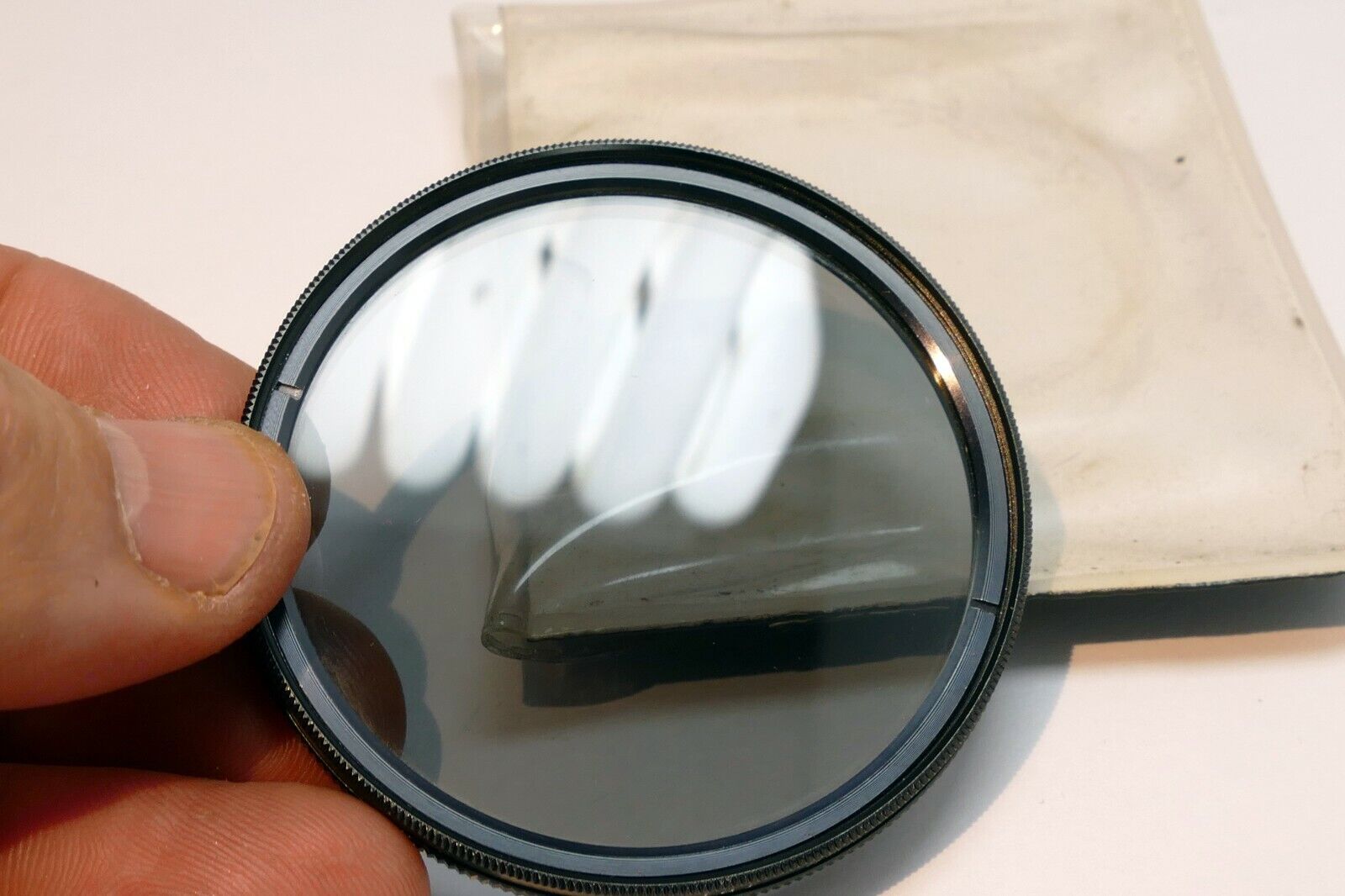 Vivitar 55mm Filter Polarizing Polar PL linear  with plastic case made in Japan