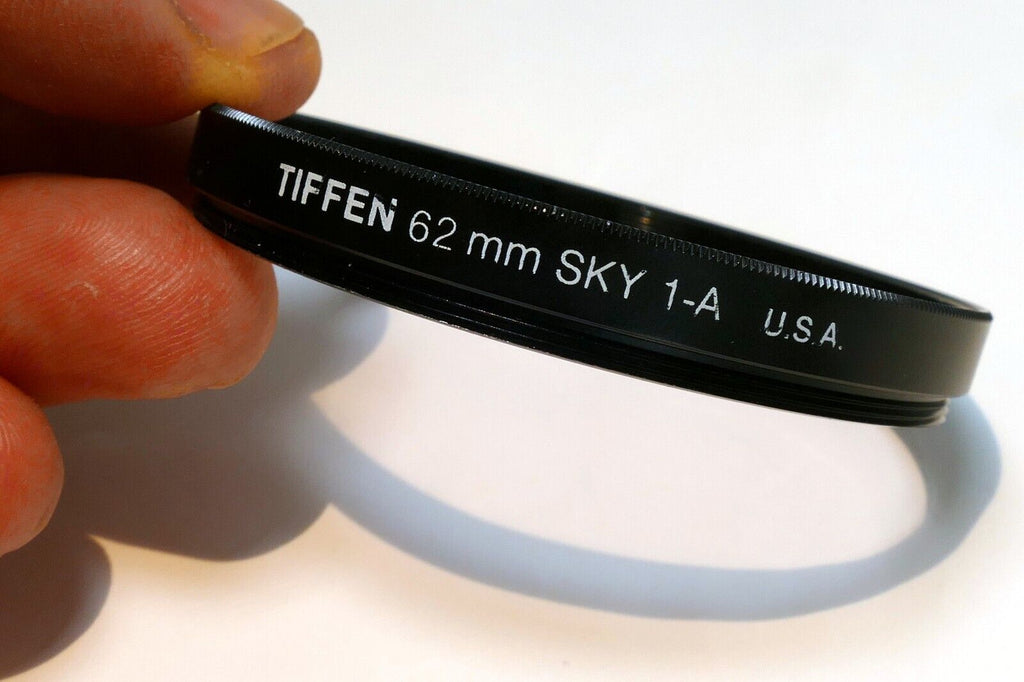 Tiffen 62mm Lens Filter Sky 1-A Skylight made in USA - near mint
