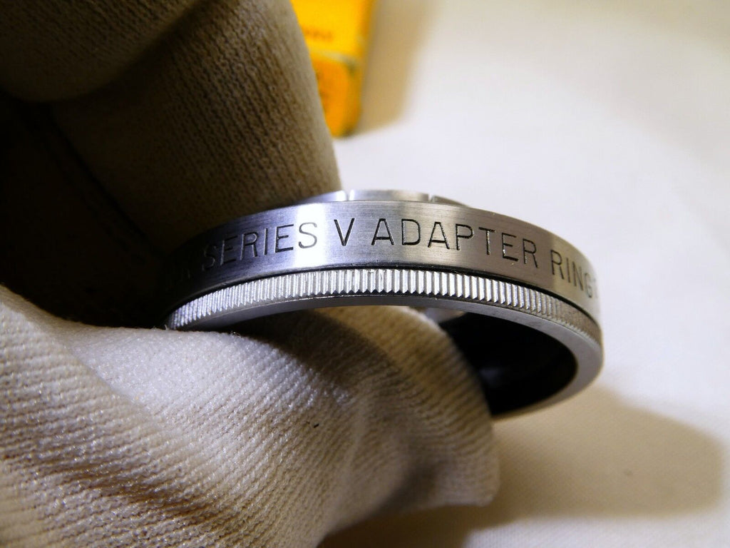 Kodak 19mm to Series V 5 Adapter Ring Holder Drop in Lens Filter