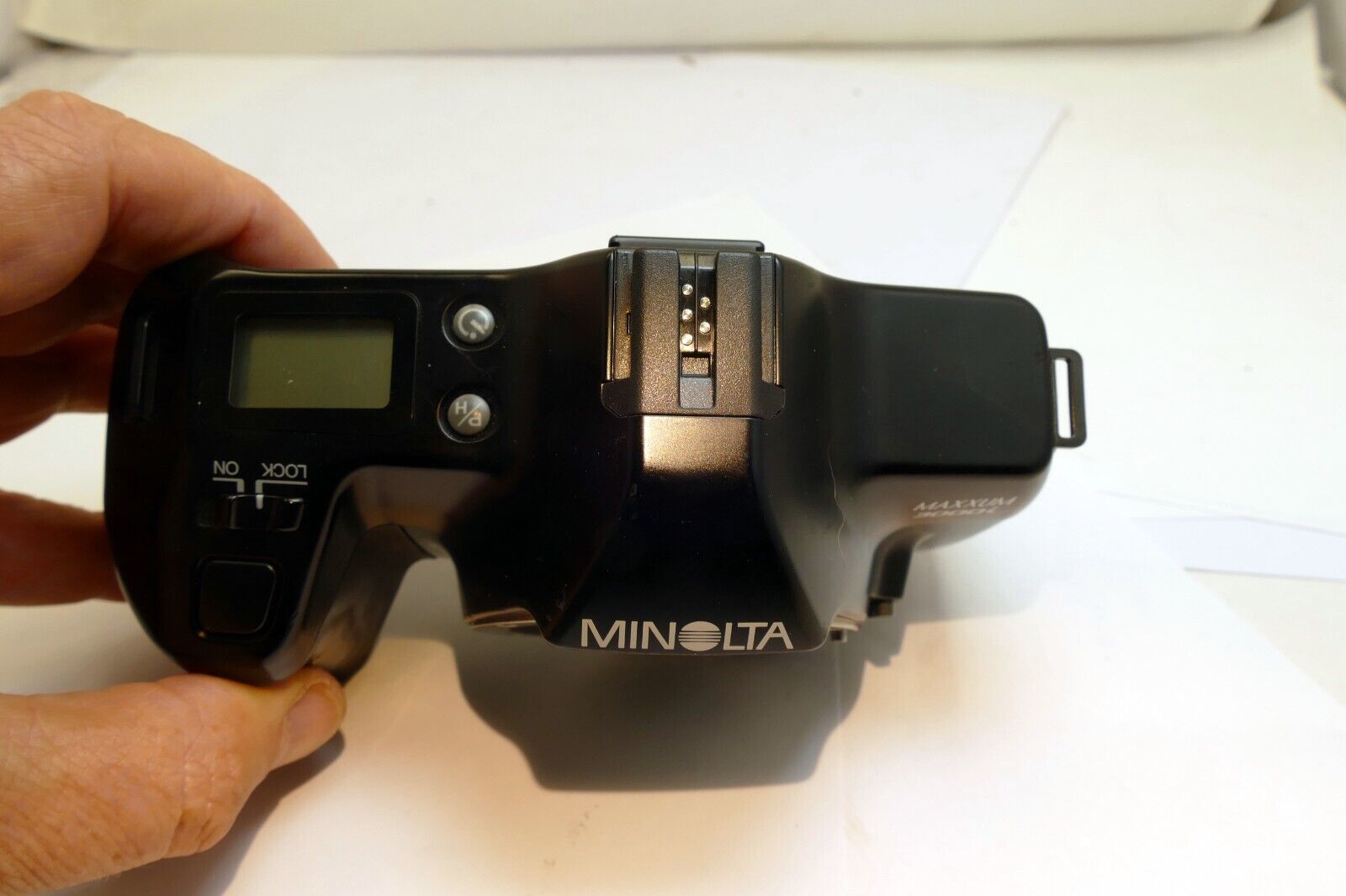 Minolta 3000i 35mm SLR Camera Black (Body Only) - AS IS AS Found Parts or Repair