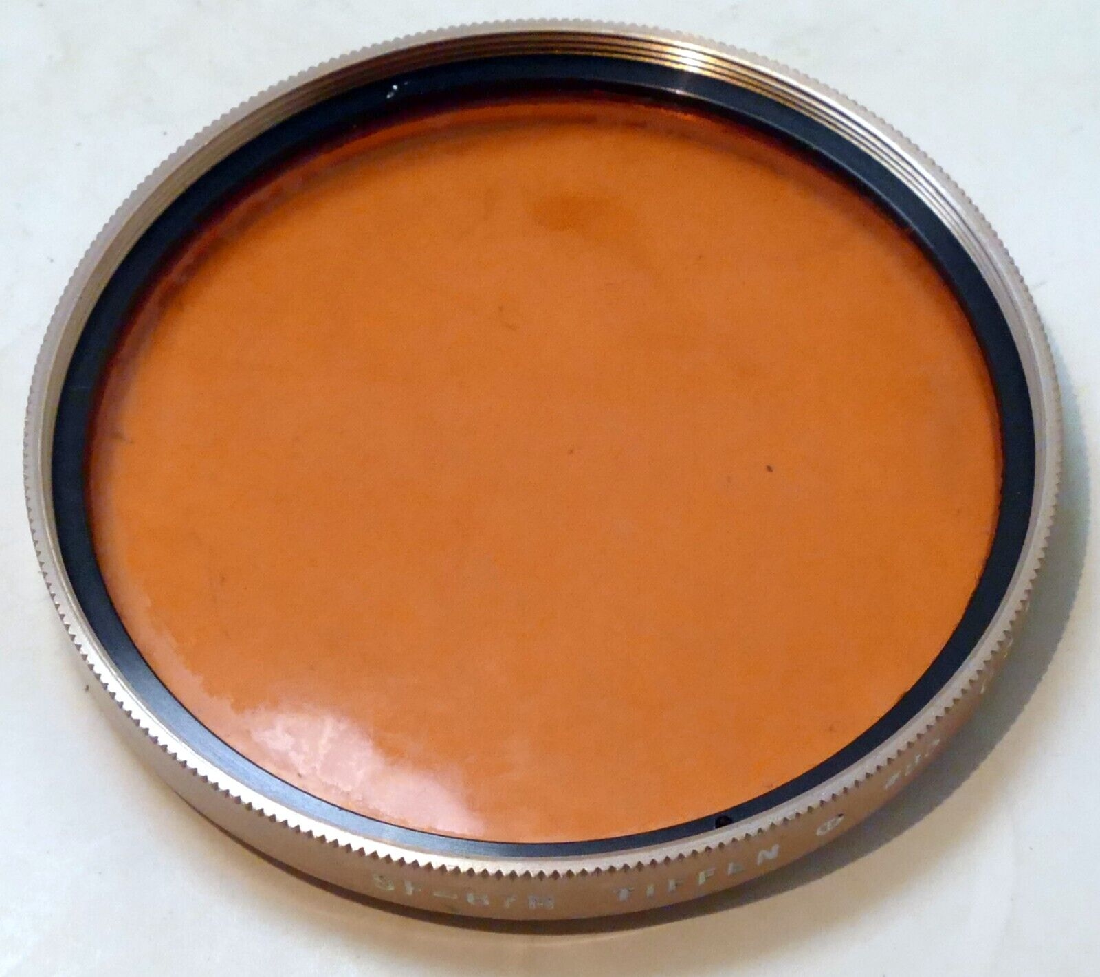Tiffen SF-67M  85 Amber Lens Filter - Damaged coating