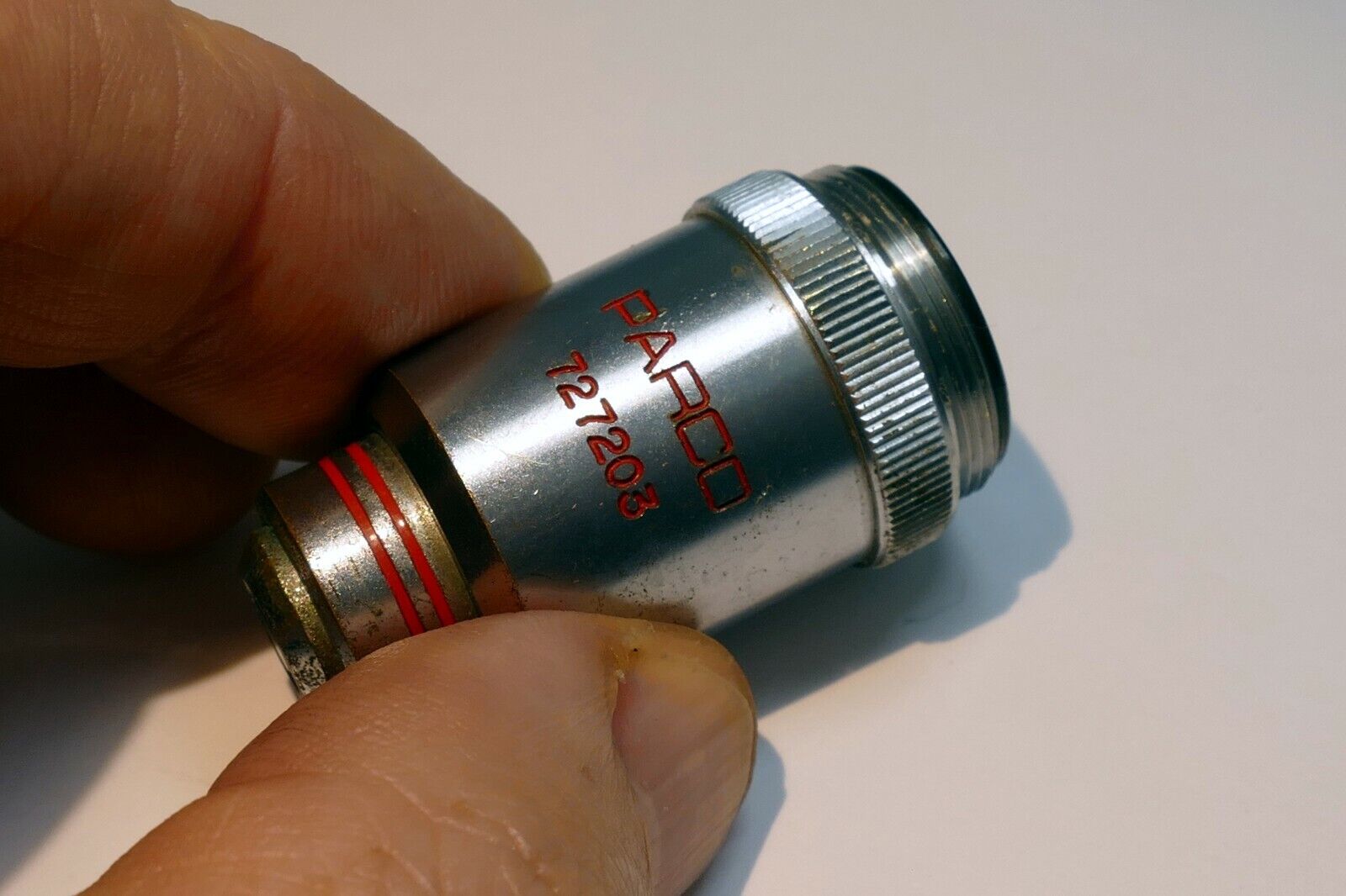 PARCO 40 X 0.65 Microscope Objective Lens 40X made in Japan