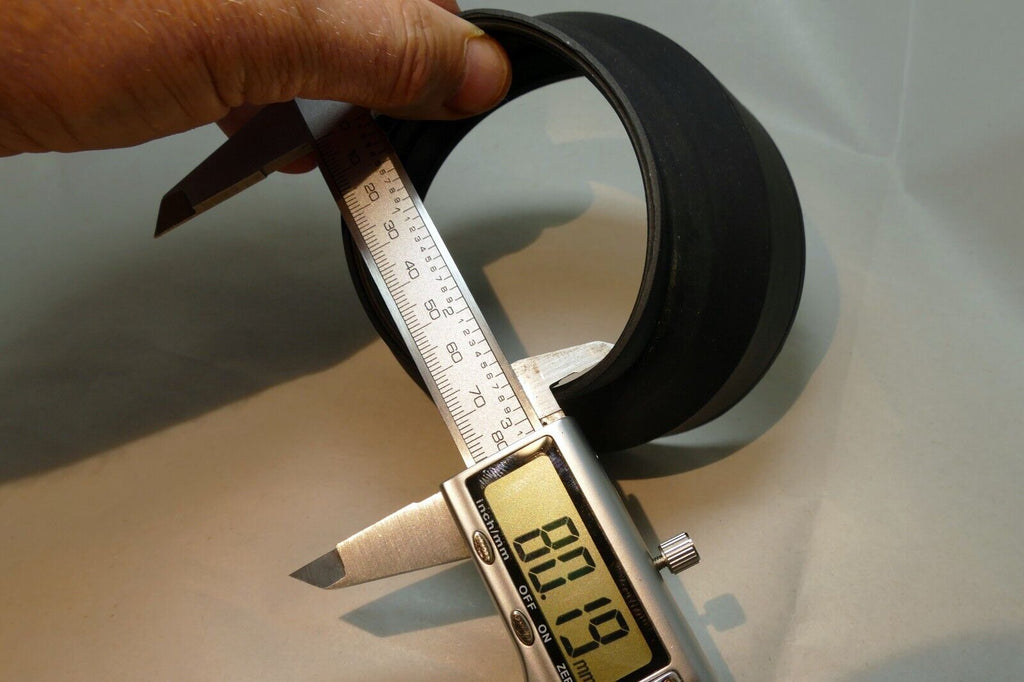 77mm Rubber Lens Hood Shade without a inner ring - rubber only